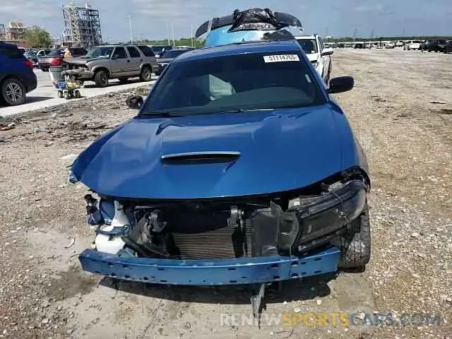 11 fotografías del automóvil dañado 2C3CDXCT1NH235868 DODGE CHARGER 2022