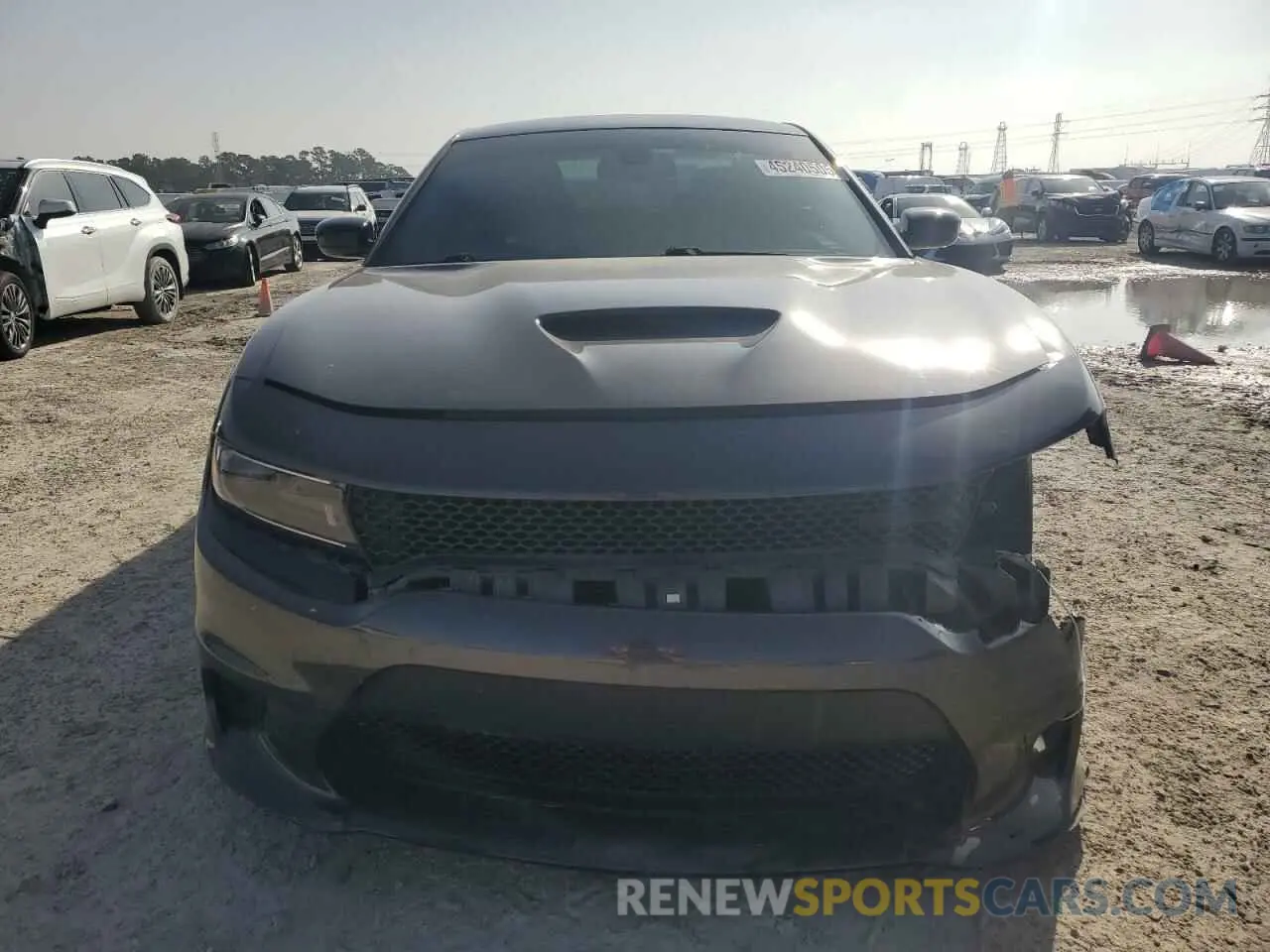 5 fotografías del automóvil dañado 2C3CDXCT2NH114251 DODGE CHARGER 2022