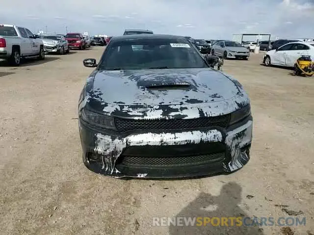 10 fotografías del automóvil dañado 2C3CDXCT2NH259239 DODGE CHARGER 2022