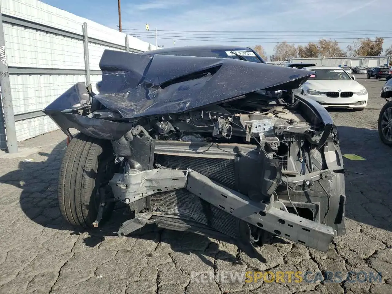 5 fotografías del automóvil dañado 2C3CDXCT3NH259301 DODGE CHARGER 2022