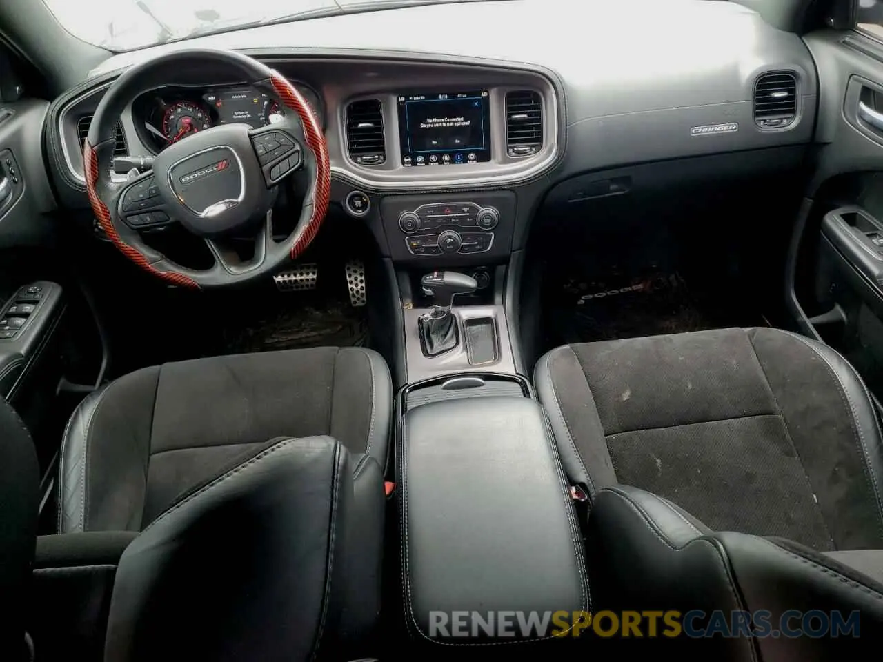 8 fotografías del automóvil dañado 2C3CDXCT3NH262151 DODGE CHARGER 2022