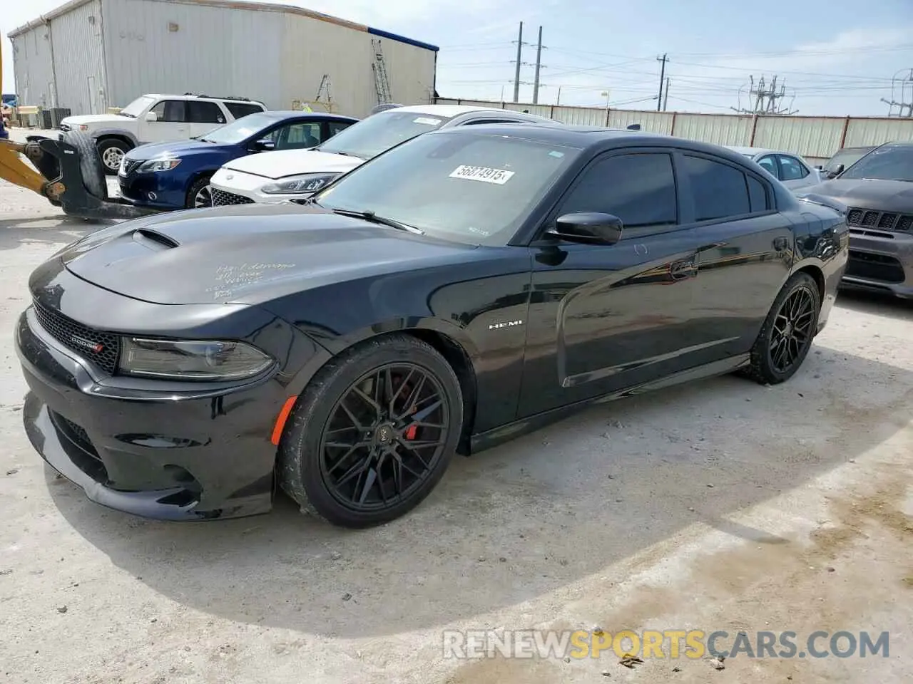 1 fotografías del automóvil dañado 2C3CDXCT4NH112274 DODGE CHARGER 2022