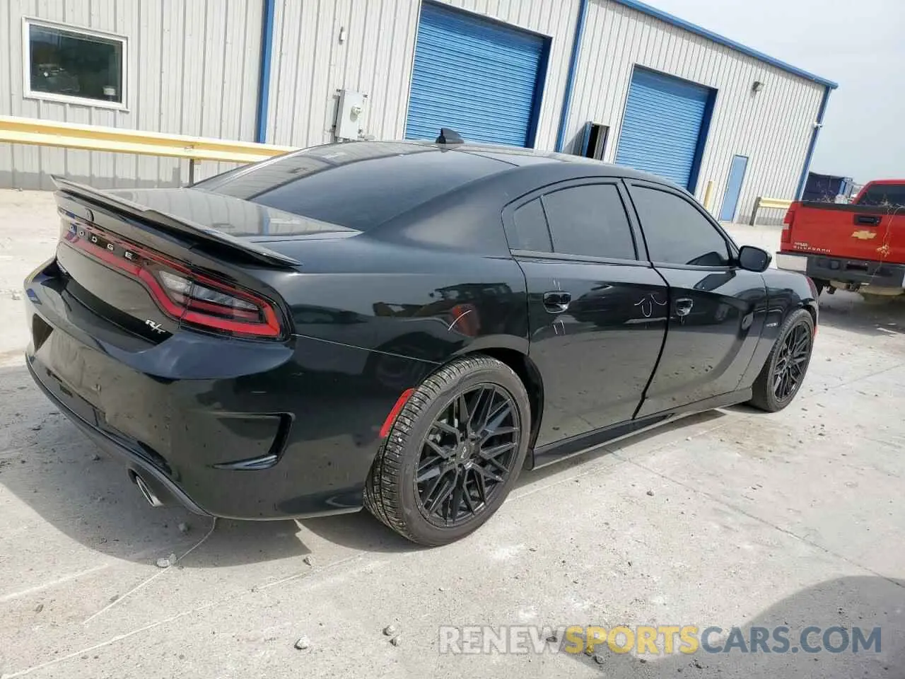 3 fotografías del automóvil dañado 2C3CDXCT4NH112274 DODGE CHARGER 2022