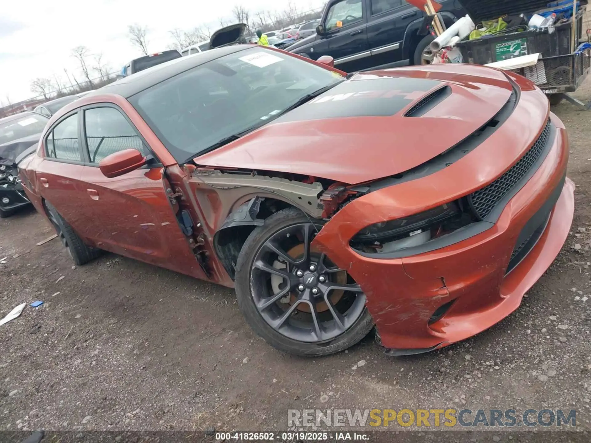 1 fotografías del automóvil dañado 2C3CDXCT4NH183670 DODGE CHARGER 2022