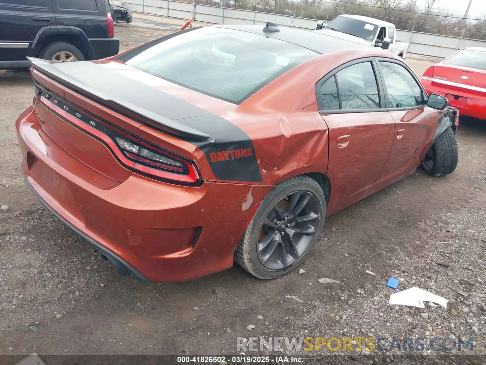 4 fotografías del automóvil dañado 2C3CDXCT4NH183670 DODGE CHARGER 2022