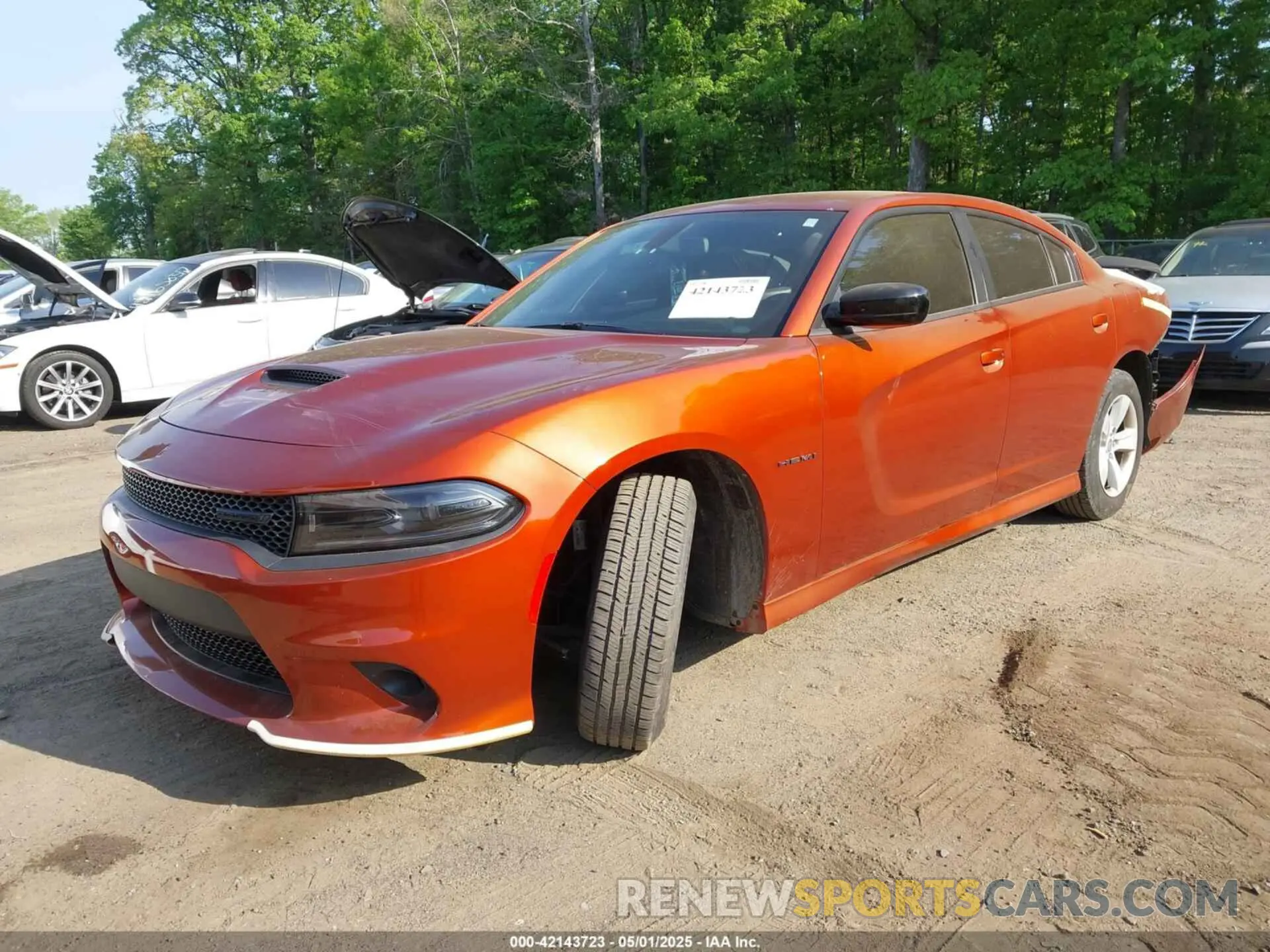 2 fotografías del automóvil dañado 2C3CDXCT4NH208454 DODGE CHARGER 2022
