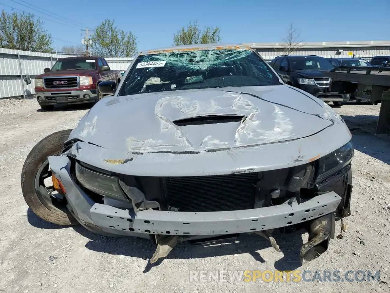 5 fotografías del automóvil dañado 2C3CDXCT5NH240426 DODGE CHARGER 2022
