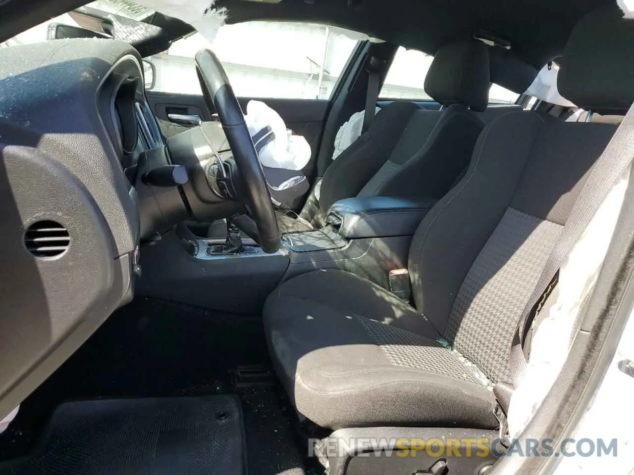 7 fotografías del automóvil dañado 2C3CDXCT5NH240426 DODGE CHARGER 2022