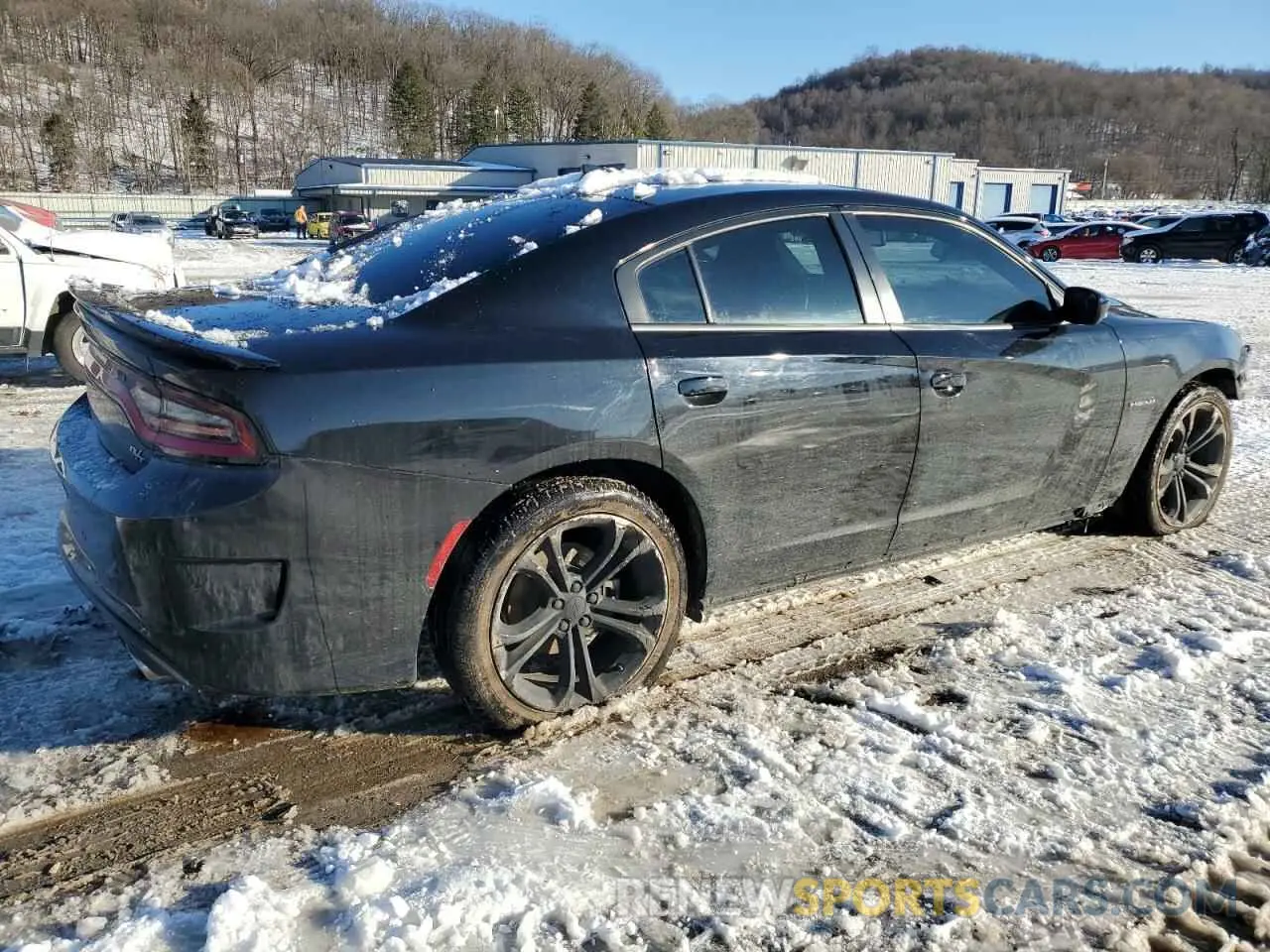 3 fotografías del automóvil dañado 2C3CDXCT6NH172461 DODGE CHARGER 2022