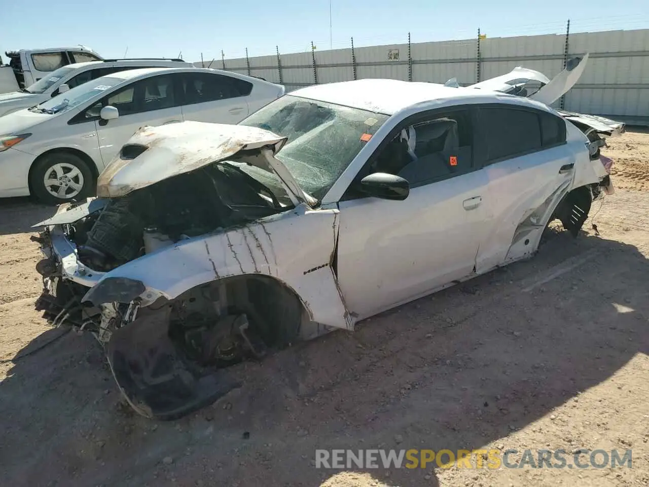 1 fotografías del automóvil dañado 2C3CDXCT6NH256134 DODGE CHARGER 2022