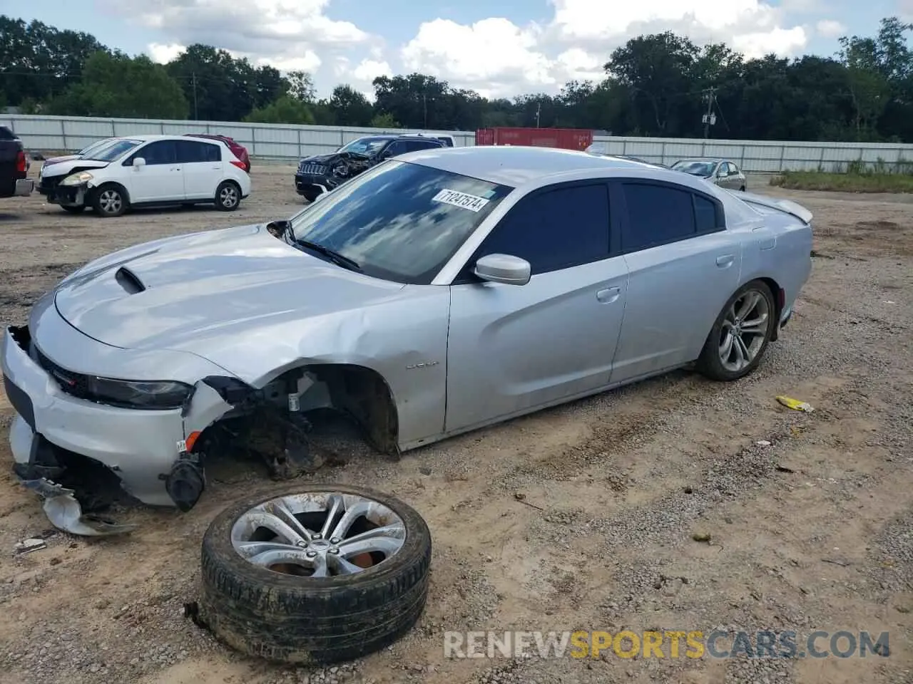 1 fotografías del automóvil dañado 2C3CDXCT7NH251234 DODGE CHARGER 2022