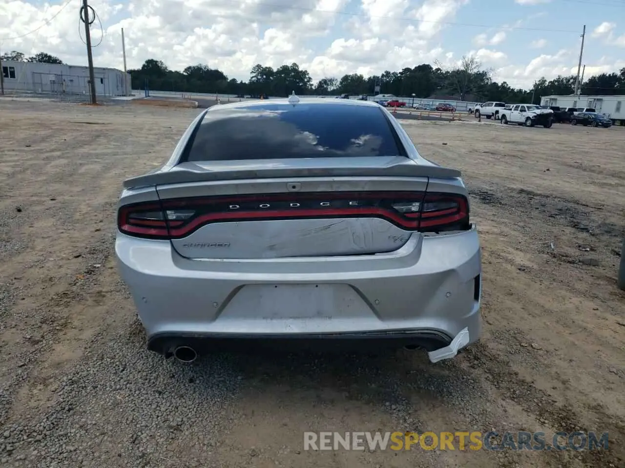 6 fotografías del automóvil dañado 2C3CDXCT7NH251234 DODGE CHARGER 2022
