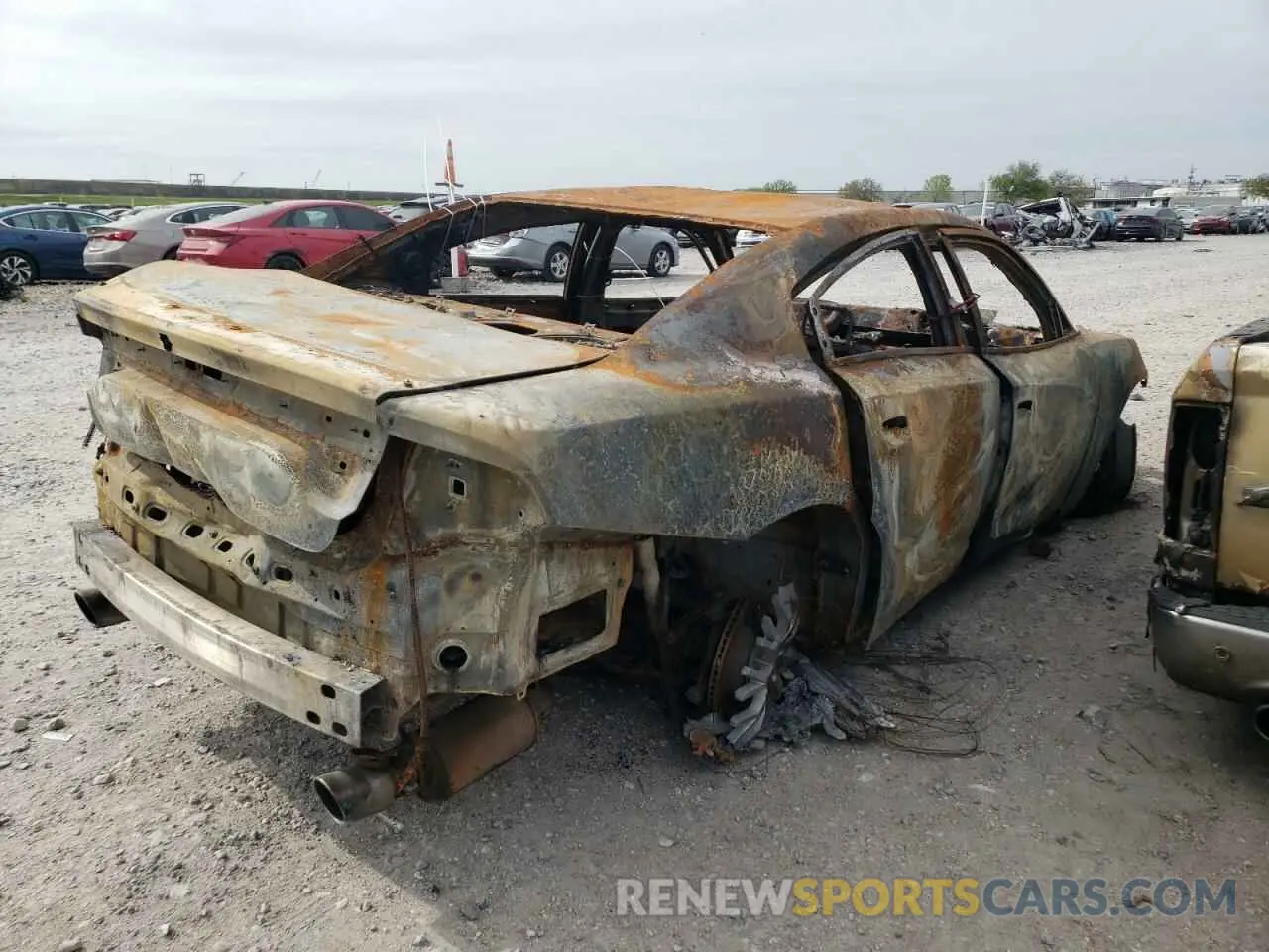 3 fotografías del automóvil dañado 2C3CDXCT8NH138697 DODGE CHARGER 2022