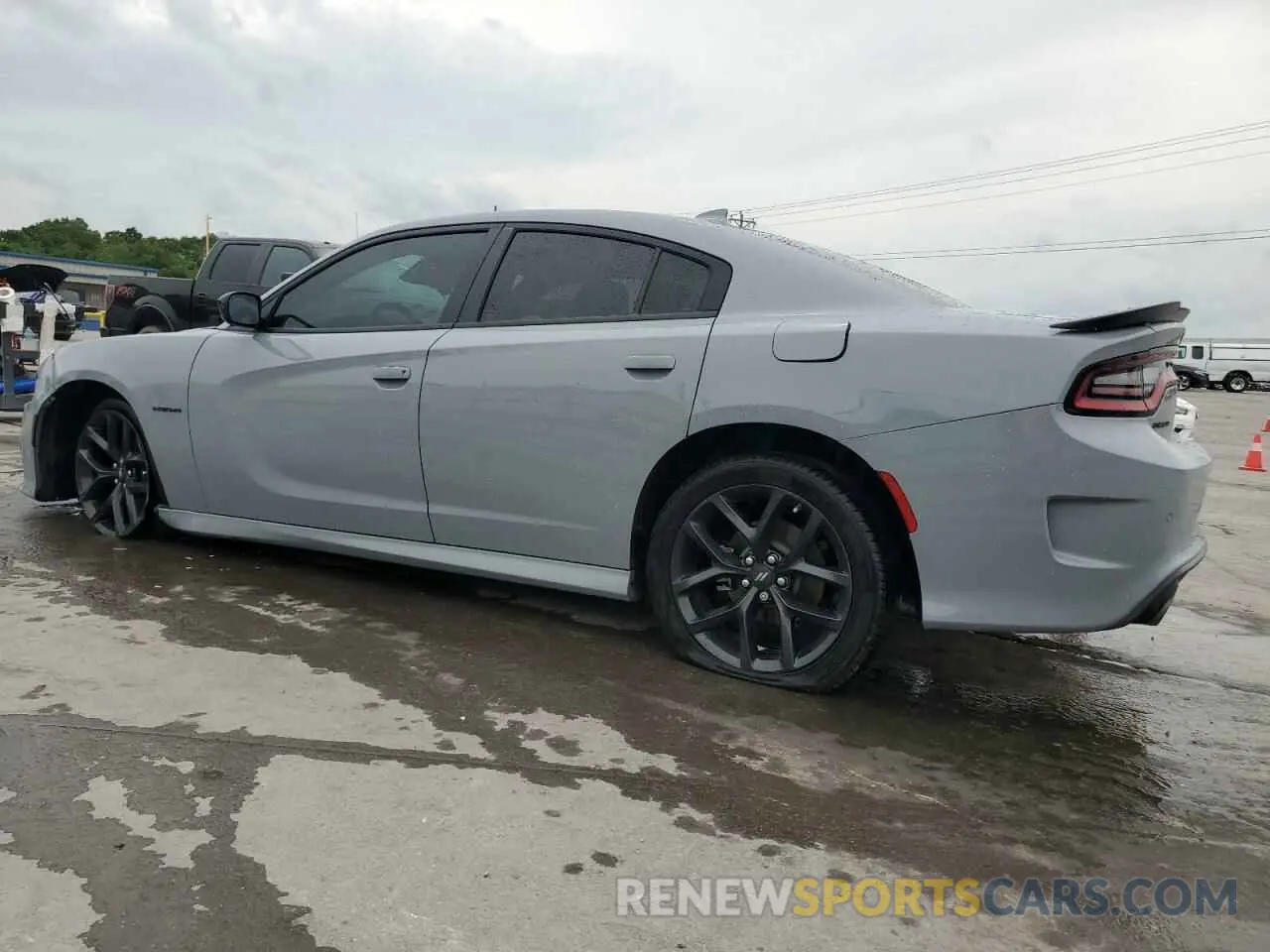 2 fotografías del automóvil dañado 2C3CDXCT9NH183244 DODGE CHARGER 2022