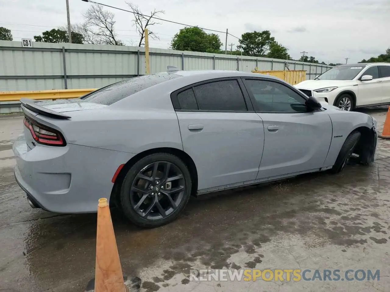 3 fotografías del automóvil dañado 2C3CDXCT9NH183244 DODGE CHARGER 2022