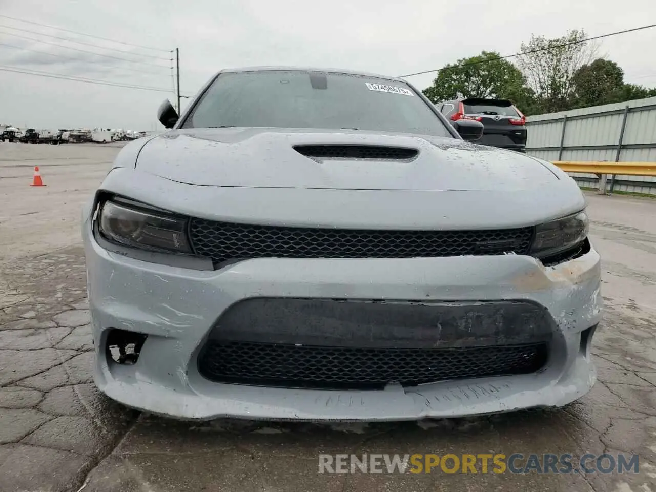 5 fotografías del automóvil dañado 2C3CDXCT9NH183244 DODGE CHARGER 2022