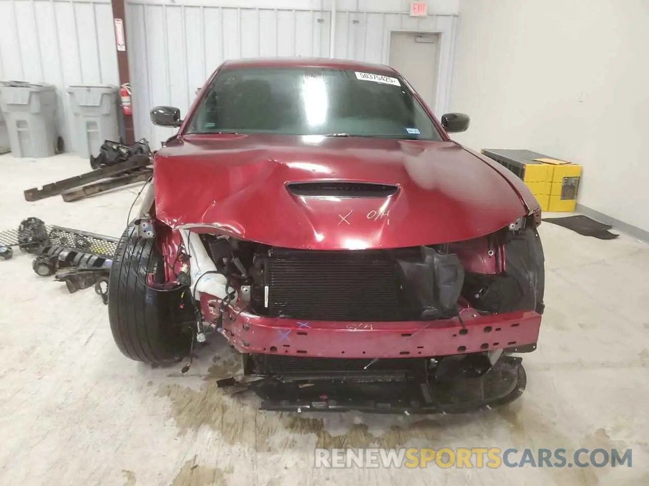5 fotografías del automóvil dañado 2C3CDXCTXNH130388 DODGE CHARGER 2022
