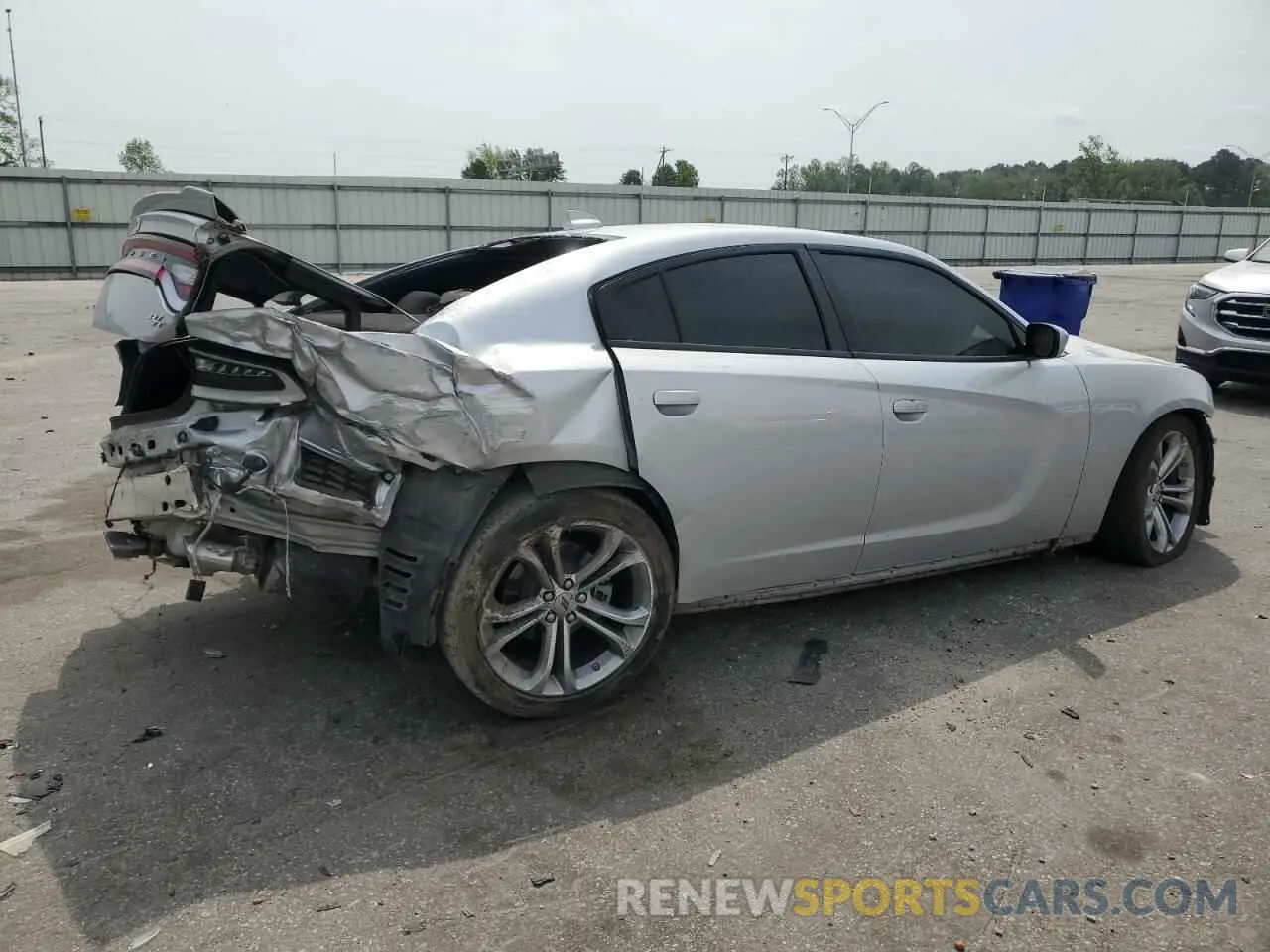 3 fotografías del automóvil dañado 2C3CDXCTXNH152553 DODGE CHARGER 2022