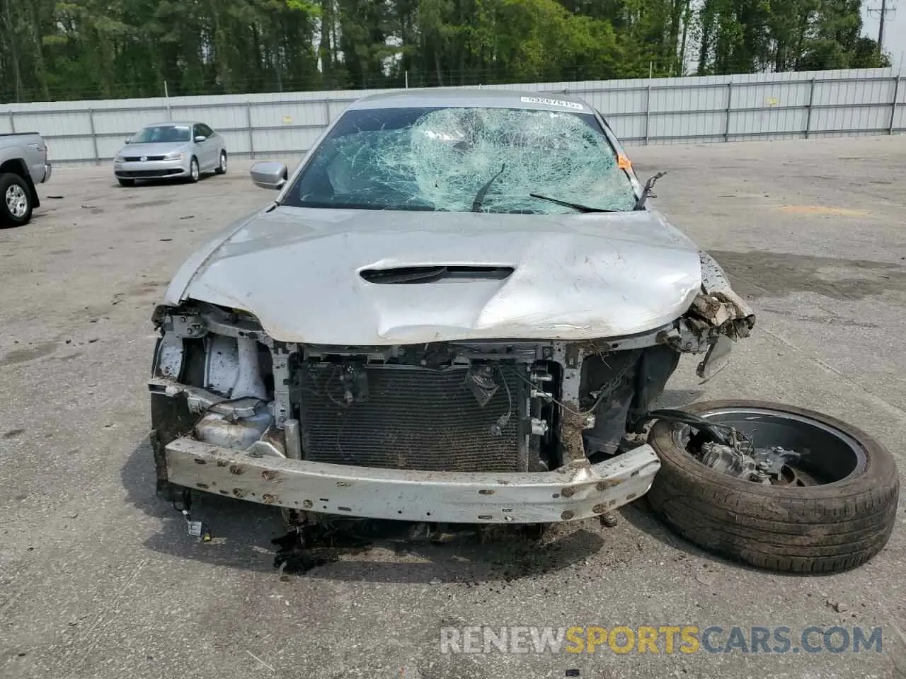 5 fotografías del automóvil dañado 2C3CDXCTXNH152553 DODGE CHARGER 2022