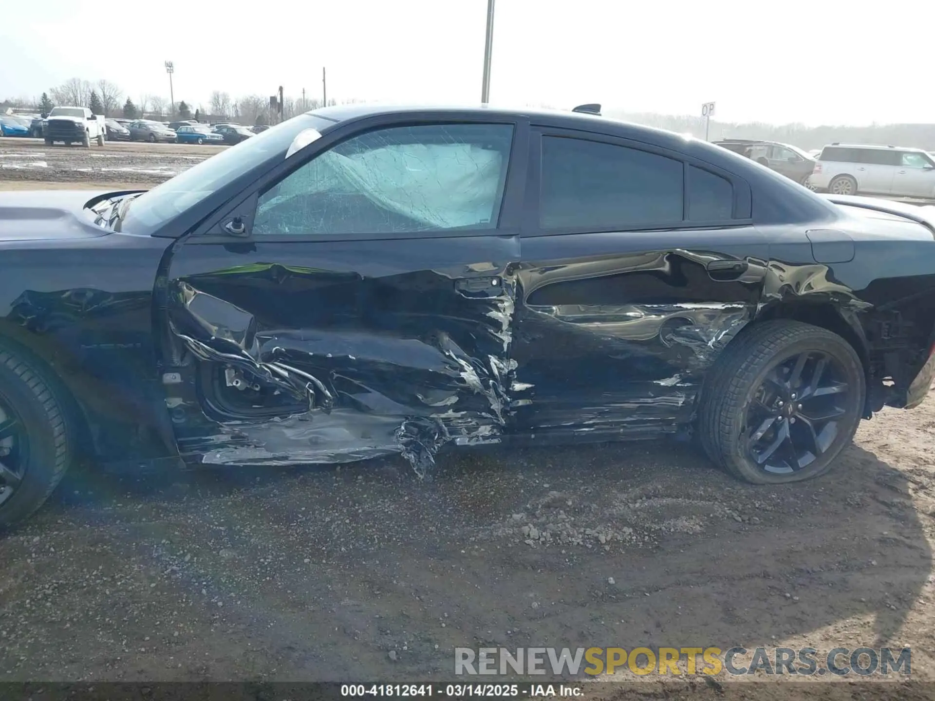 6 fotografías del automóvil dañado 2C3CDXCTXNH170292 DODGE CHARGER 2022