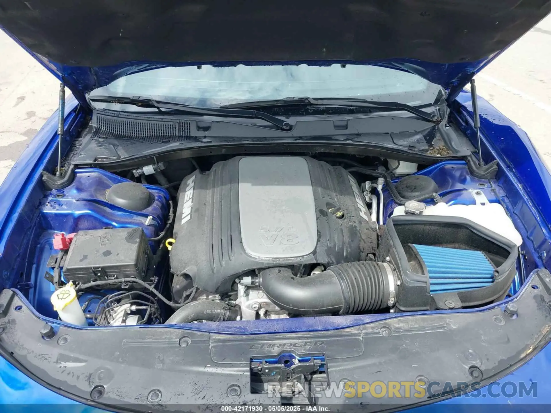 10 fotografías del automóvil dañado 2C3CDXCTXNH202688 DODGE CHARGER 2022