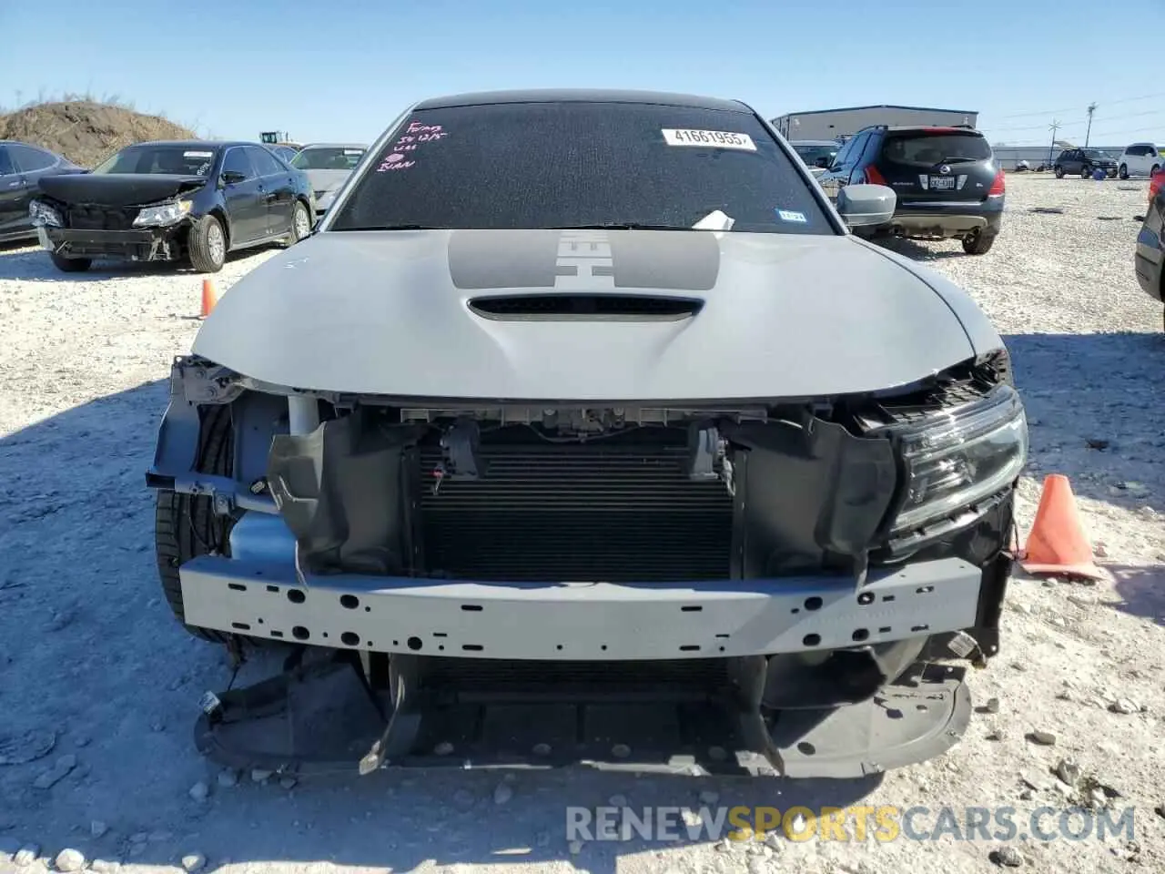 5 fotografías del automóvil dañado 2C3CDXCTXNH217305 DODGE CHARGER 2022