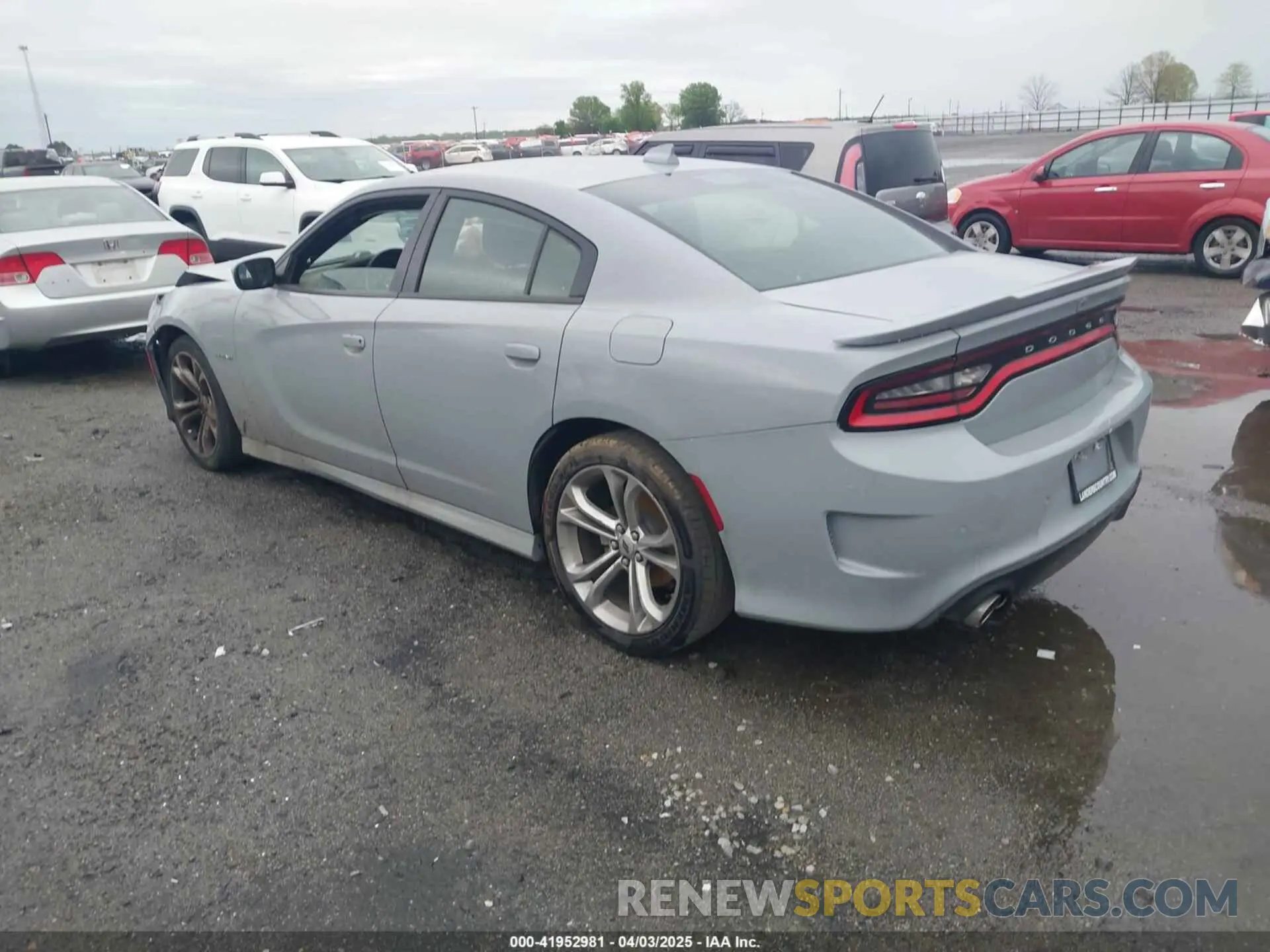 3 fotografías del automóvil dañado 2C3CDXCTXNH231897 DODGE CHARGER 2022