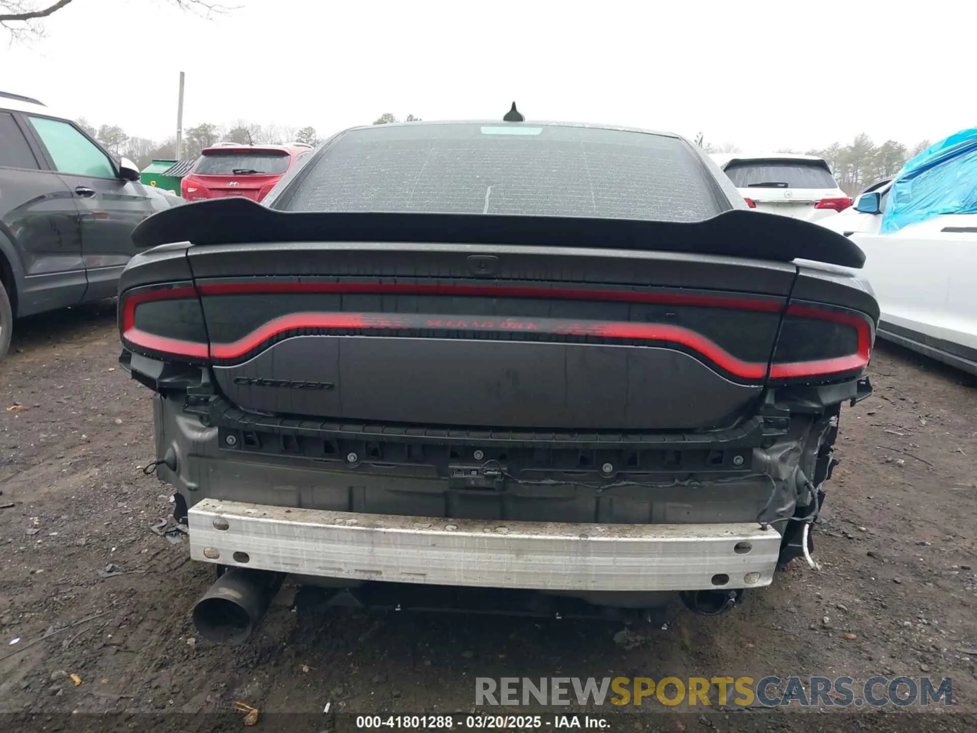 16 fotografías del automóvil dañado 2C3CDXGJ0NH195503 DODGE CHARGER 2022