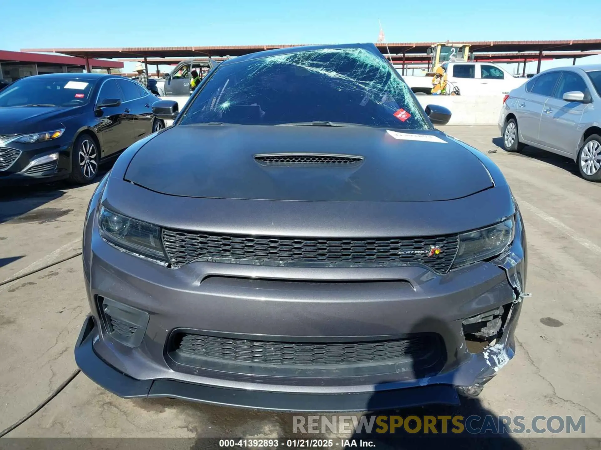 12 fotografías del automóvil dañado 2C3CDXGJ1NH204130 DODGE CHARGER 2022