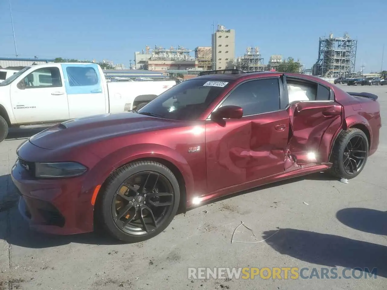 1 fotografías del automóvil dañado 2C3CDXGJ2NH159487 DODGE CHARGER 2022