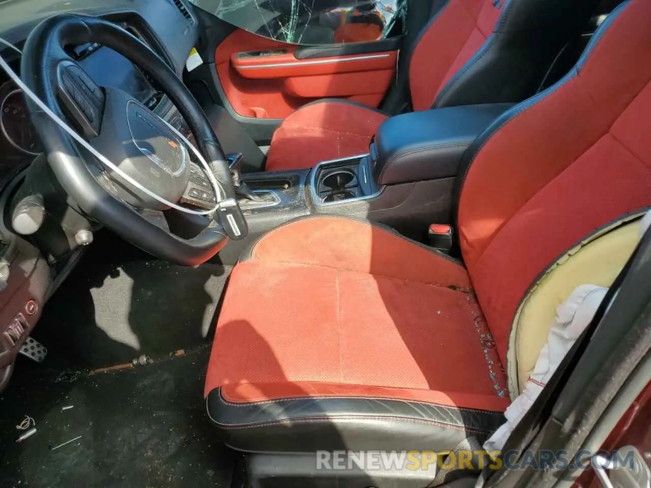 7 fotografías del automóvil dañado 2C3CDXGJ2NH159487 DODGE CHARGER 2022