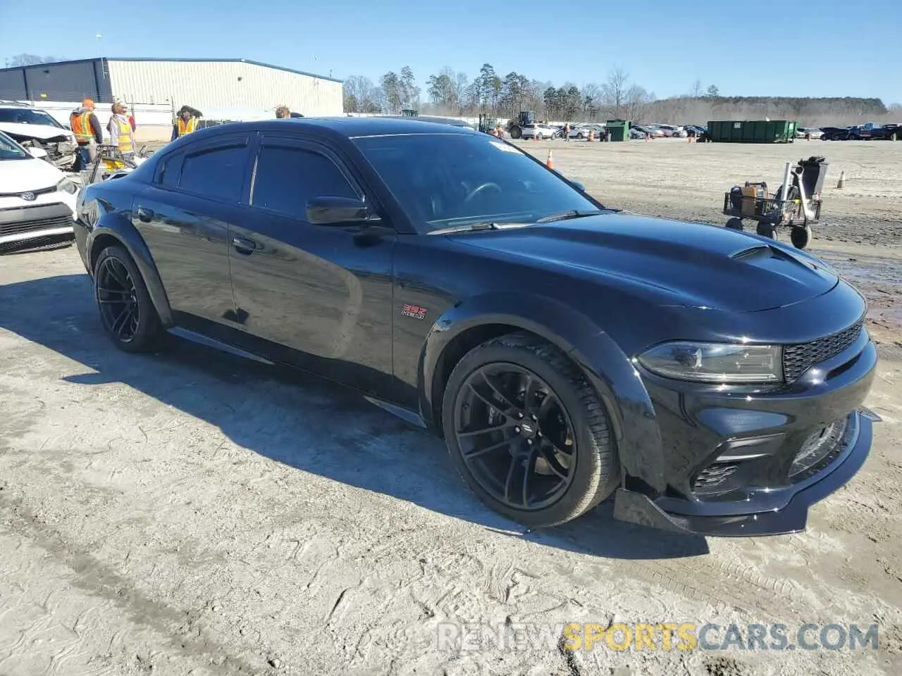 4 fotografías del automóvil dañado 2C3CDXGJ2NH177858 DODGE CHARGER 2022