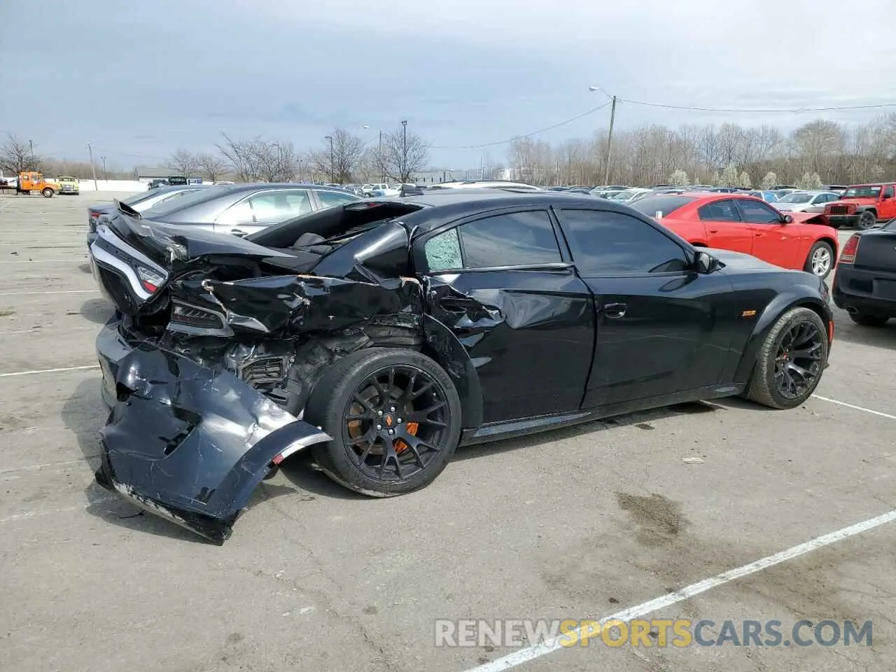3 fotografías del automóvil dañado 2C3CDXGJ3NH147994 DODGE CHARGER 2022