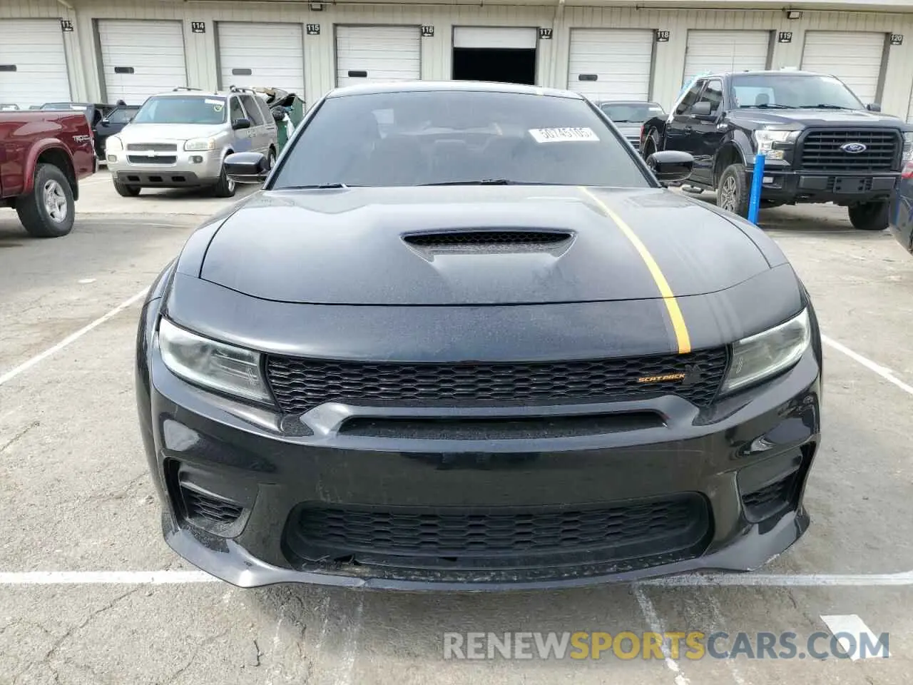 5 fotografías del automóvil dañado 2C3CDXGJ3NH147994 DODGE CHARGER 2022