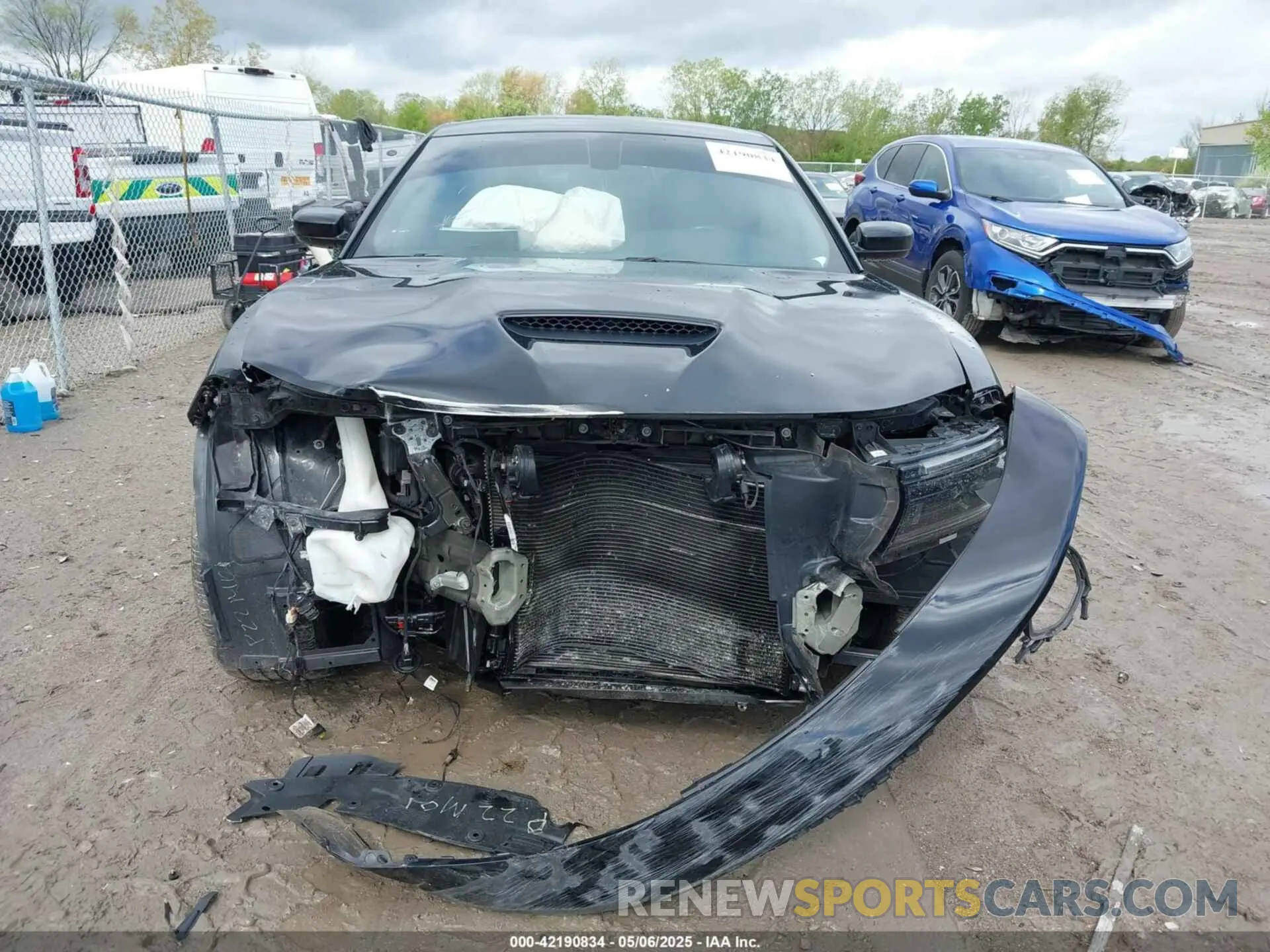 12 fotografías del automóvil dañado 2C3CDXGJ4NH178199 DODGE CHARGER 2022