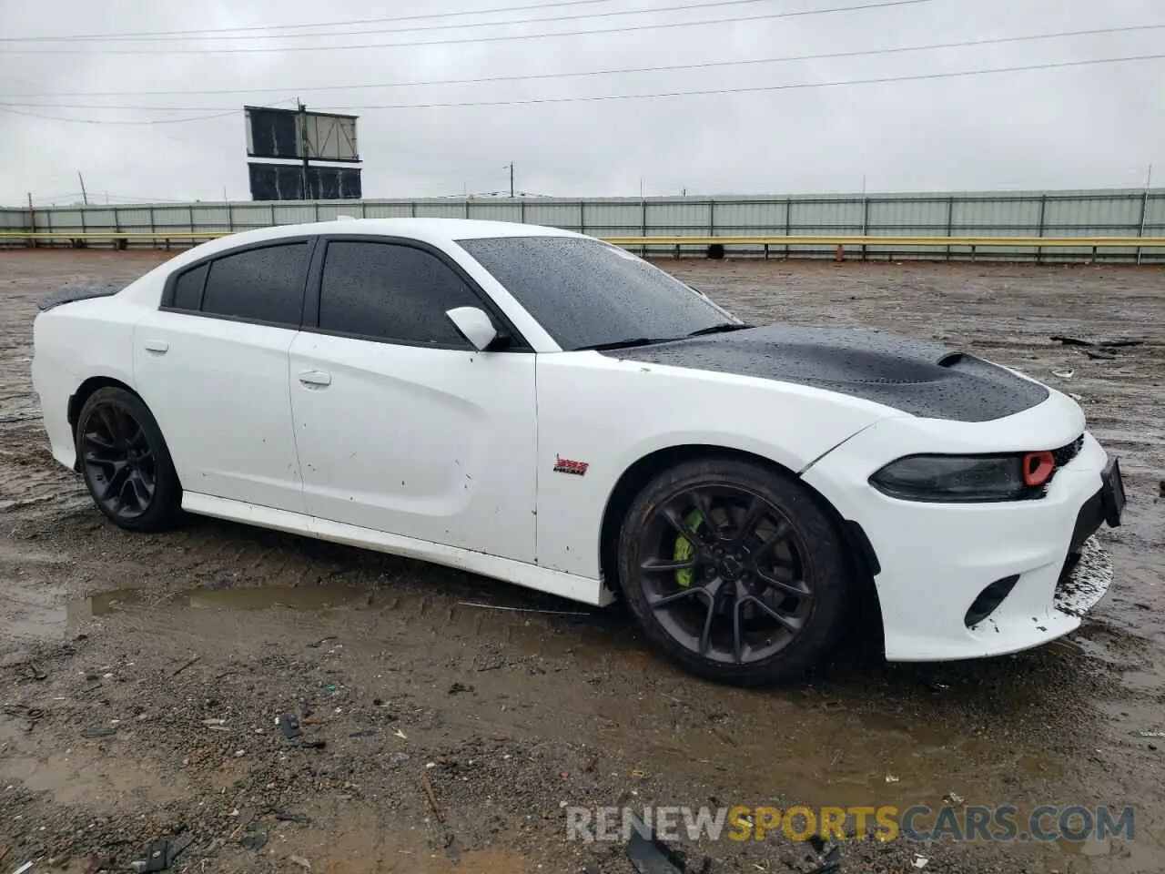 4 fotografías del automóvil dañado 2C3CDXGJ5NH229516 DODGE CHARGER 2022