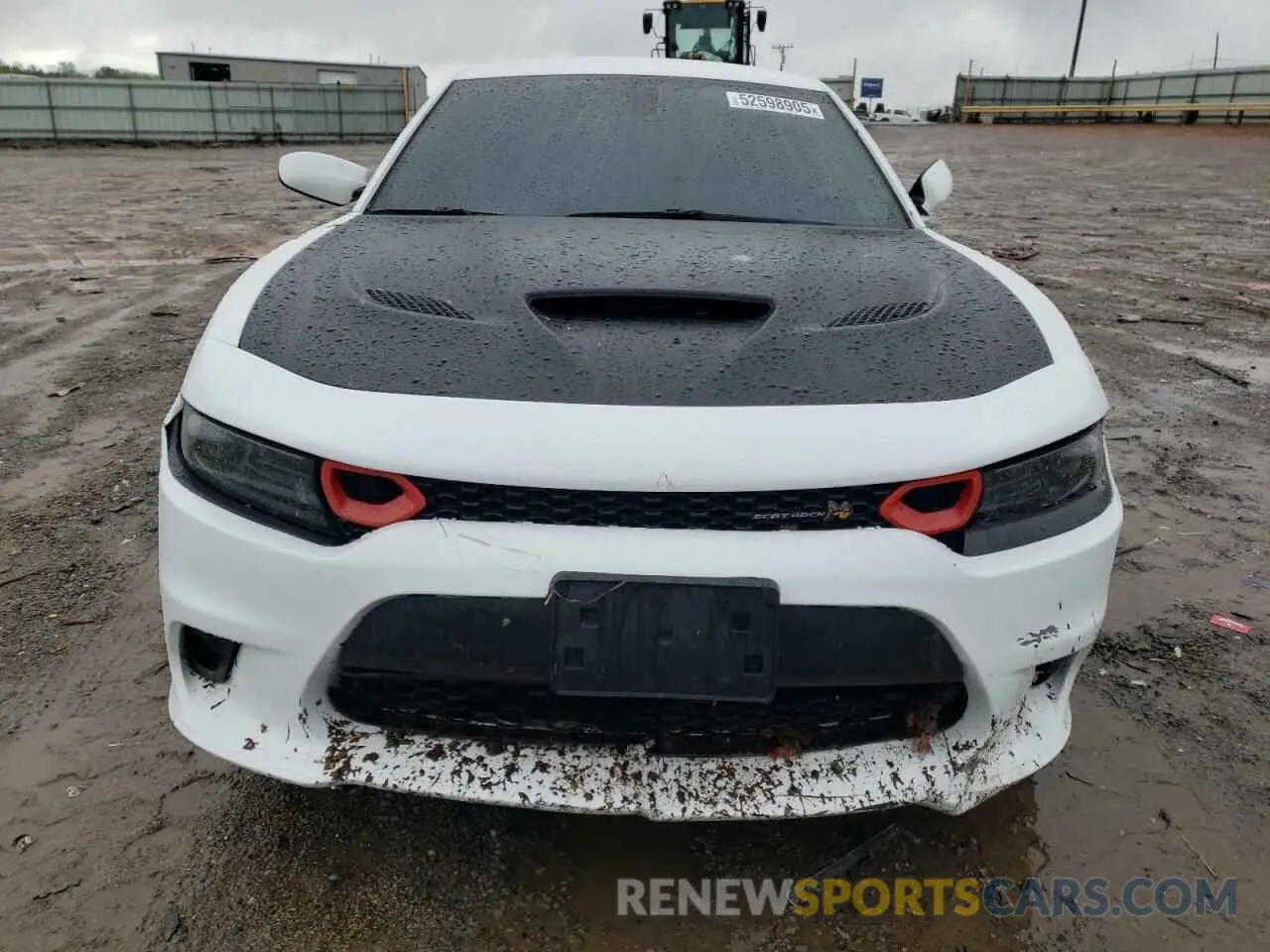 5 fotografías del automóvil dañado 2C3CDXGJ5NH229516 DODGE CHARGER 2022