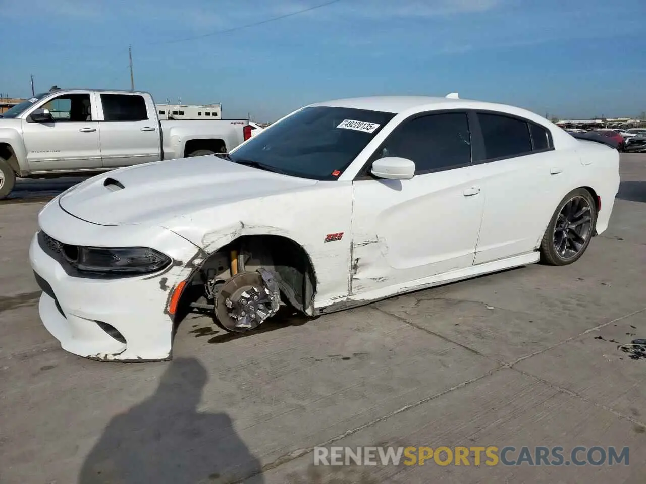 1 fotografías del automóvil dañado 2C3CDXGJ6NH257129 DODGE CHARGER 2022