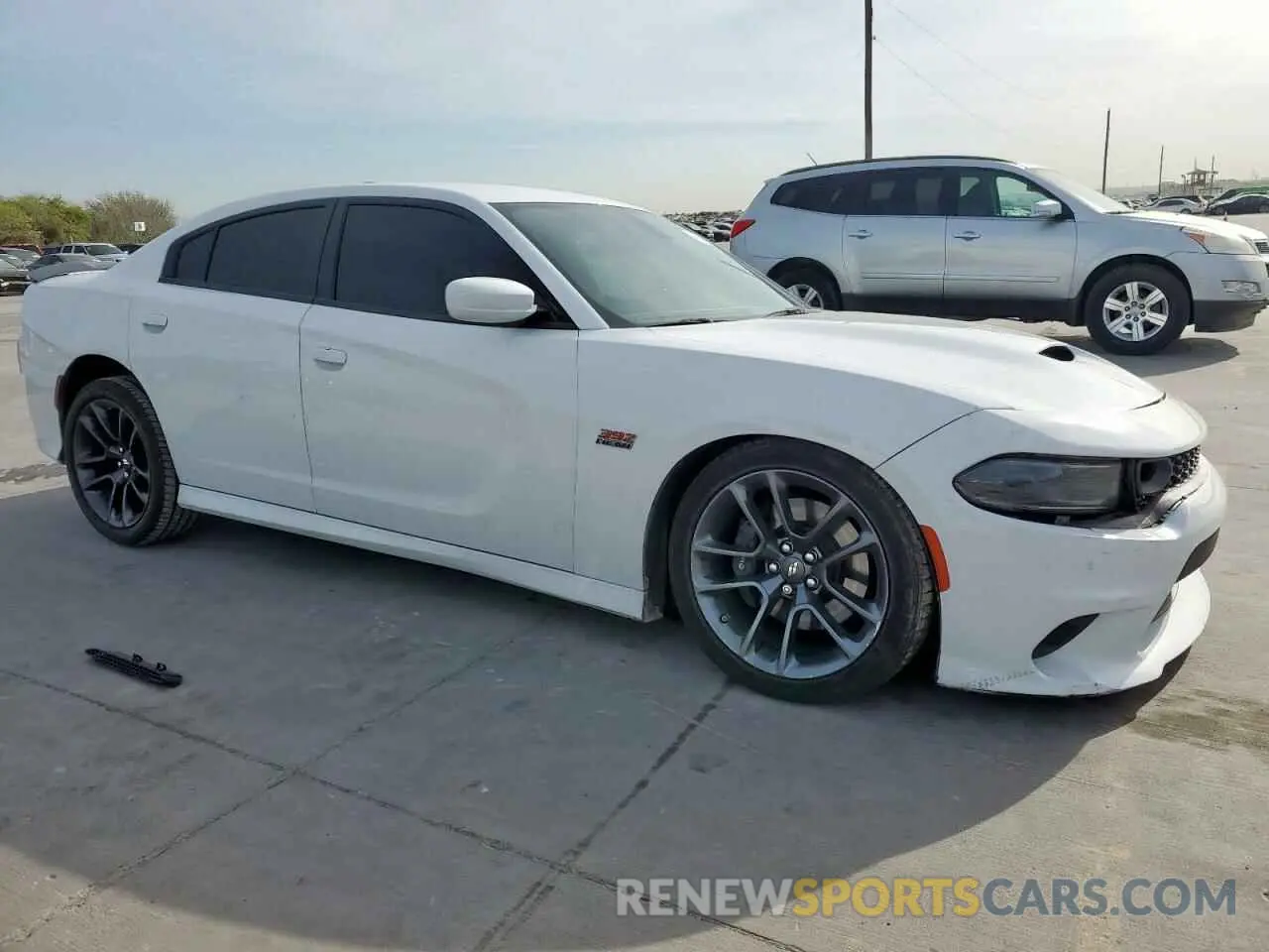4 fotografías del automóvil dañado 2C3CDXGJ6NH257129 DODGE CHARGER 2022