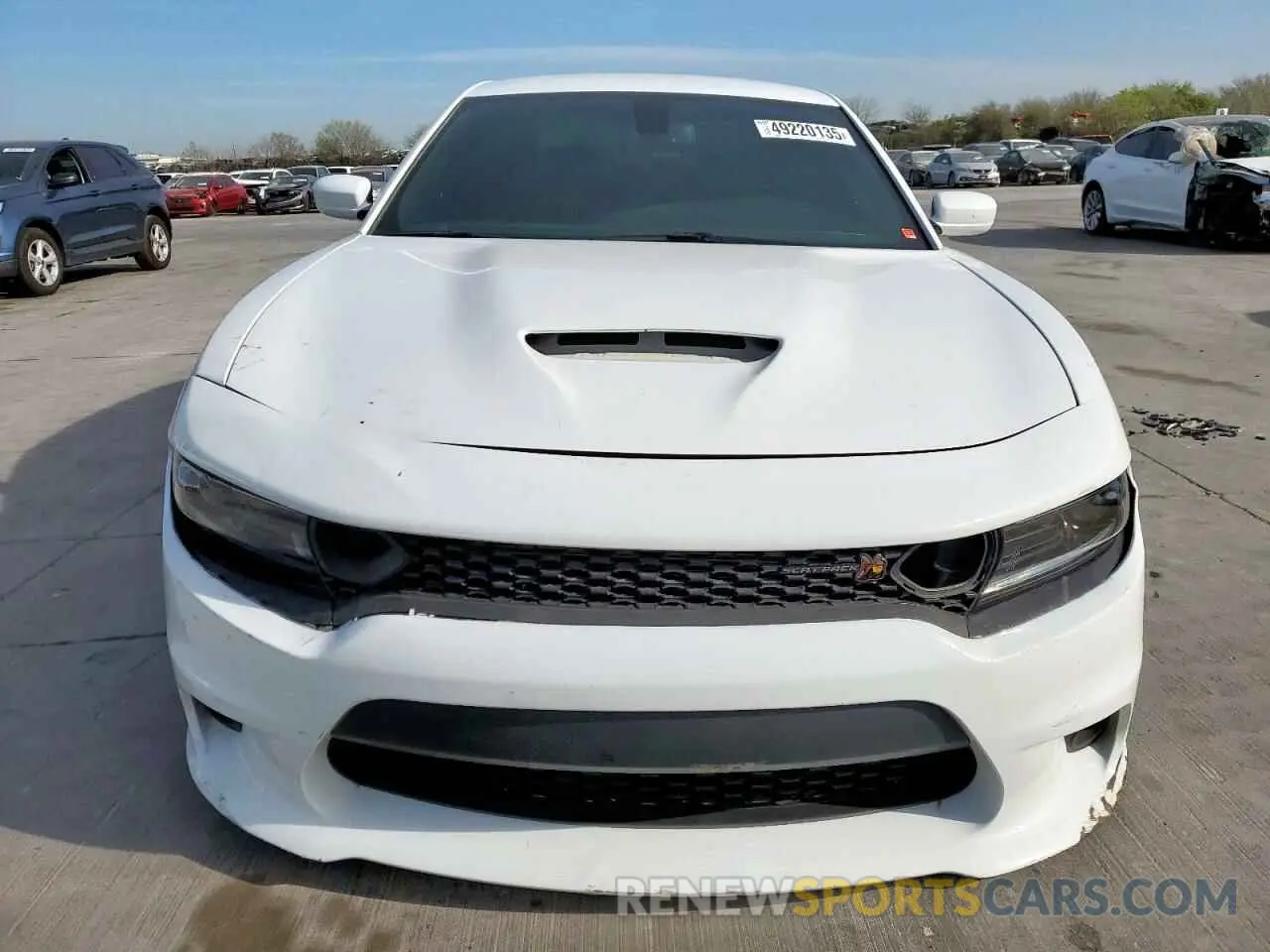 5 fotografías del automóvil dañado 2C3CDXGJ6NH257129 DODGE CHARGER 2022