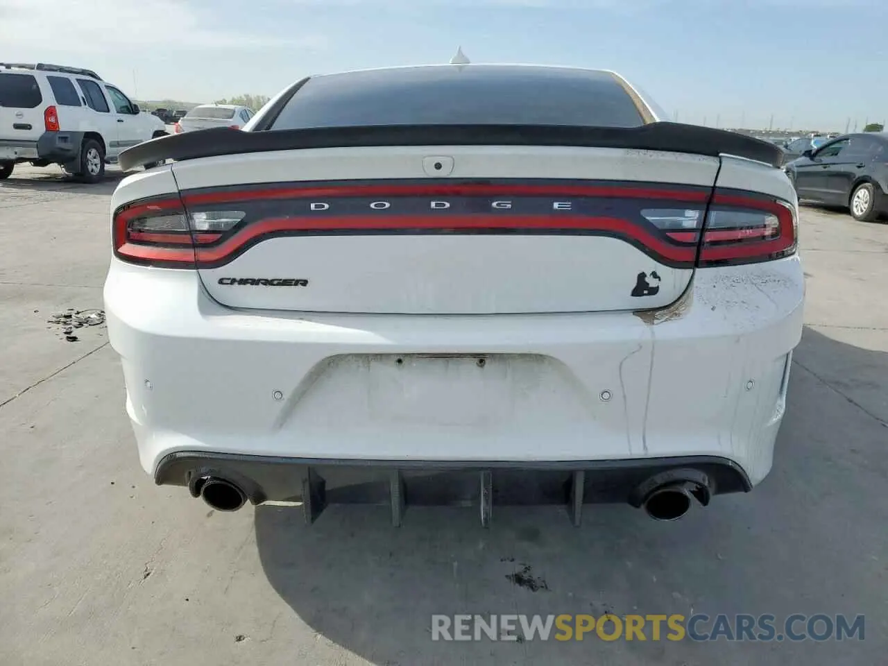 6 fotografías del automóvil dañado 2C3CDXGJ6NH257129 DODGE CHARGER 2022