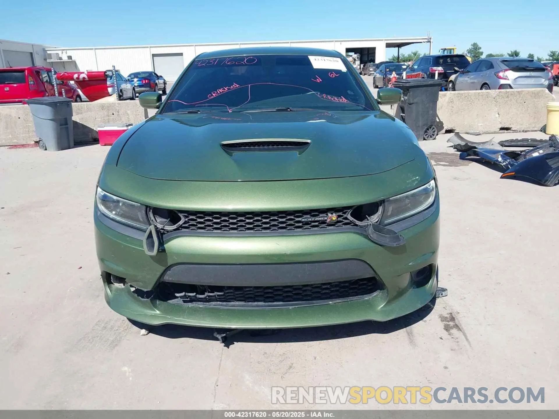 12 fotografías del automóvil dañado 2C3CDXGJ6NH257549 DODGE CHARGER 2022