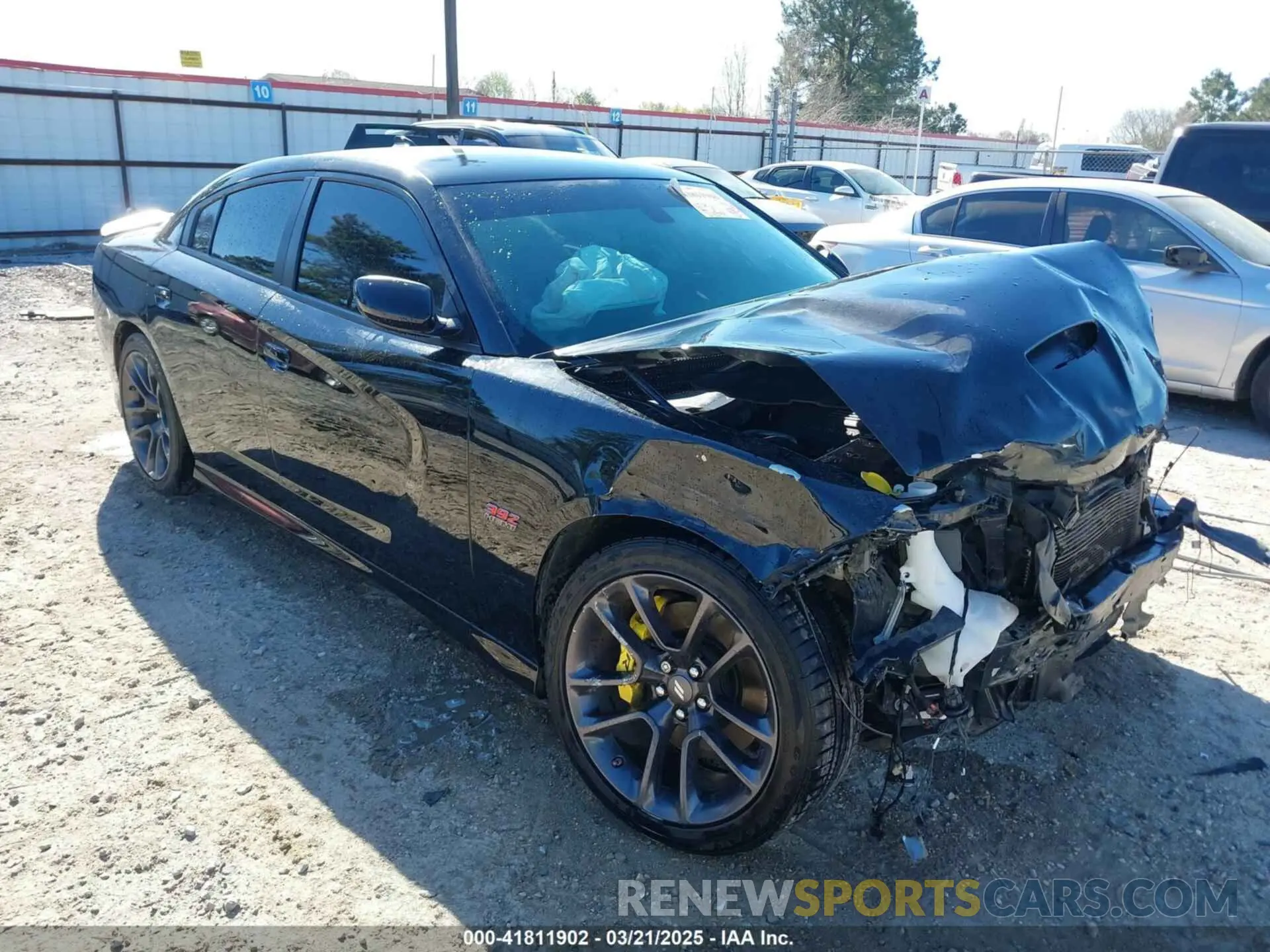 1 fotografías del automóvil dañado 2C3CDXGJ7NH125951 DODGE CHARGER 2022
