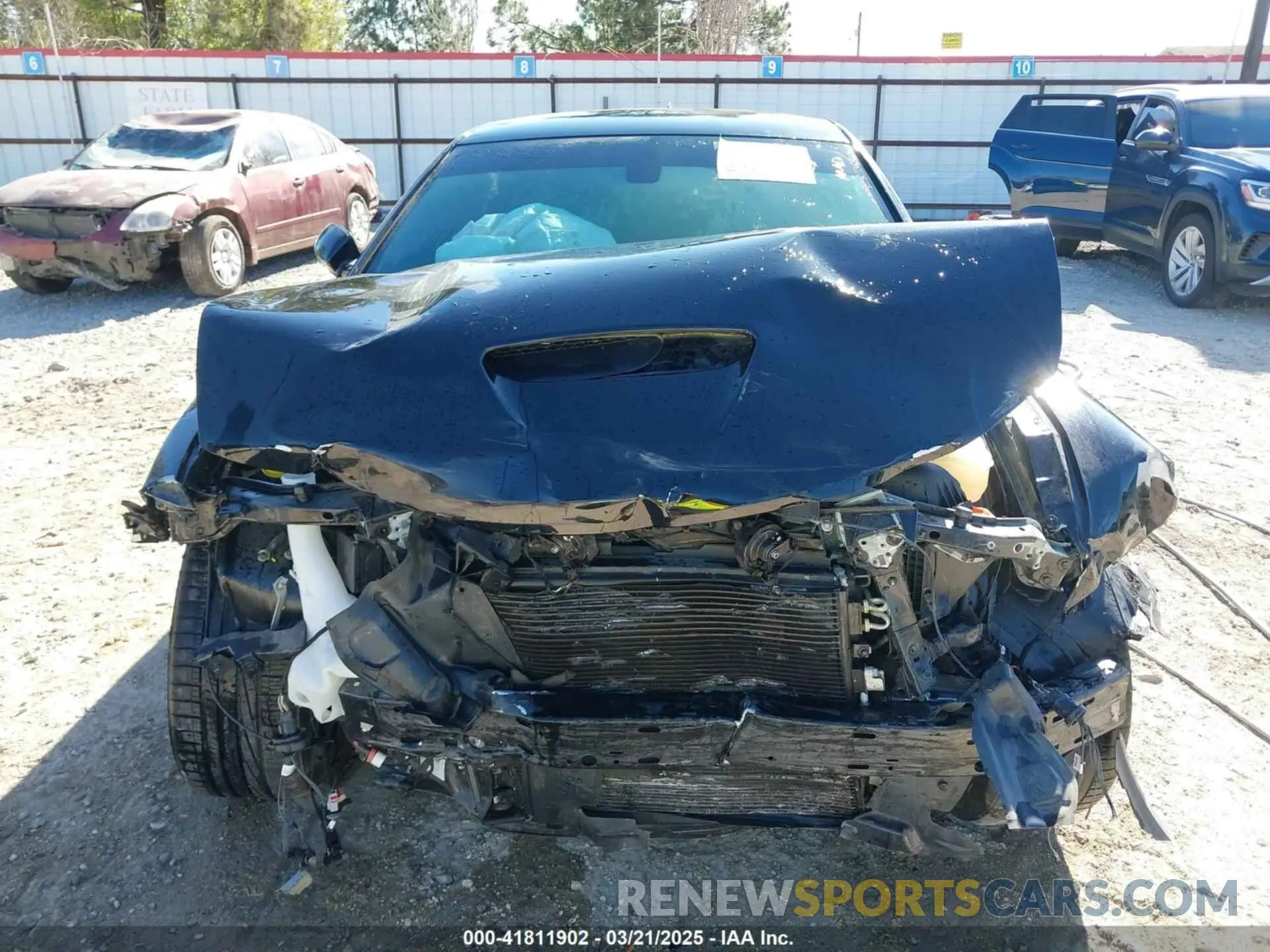 12 fotografías del automóvil dañado 2C3CDXGJ7NH125951 DODGE CHARGER 2022