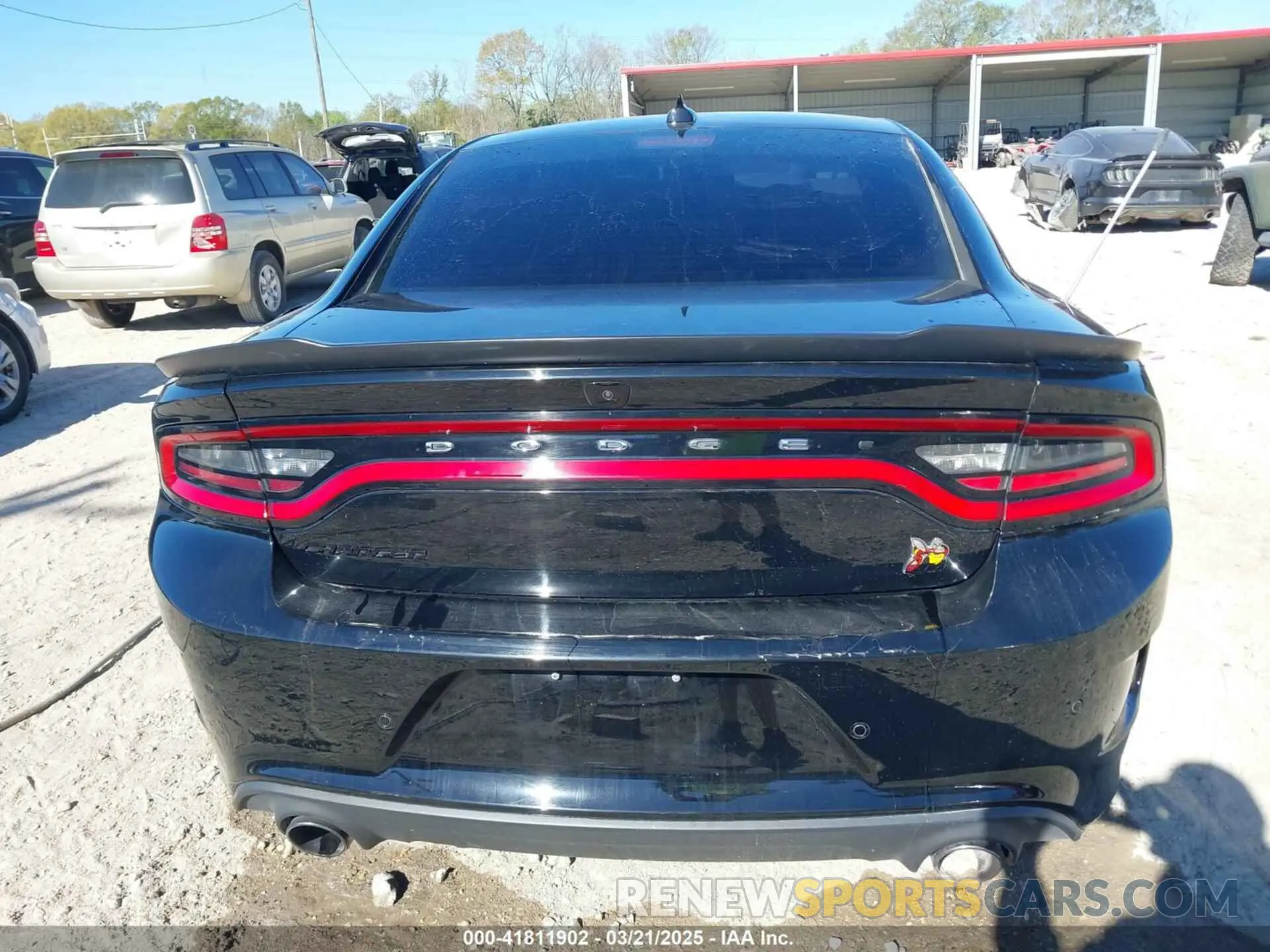 16 fotografías del automóvil dañado 2C3CDXGJ7NH125951 DODGE CHARGER 2022