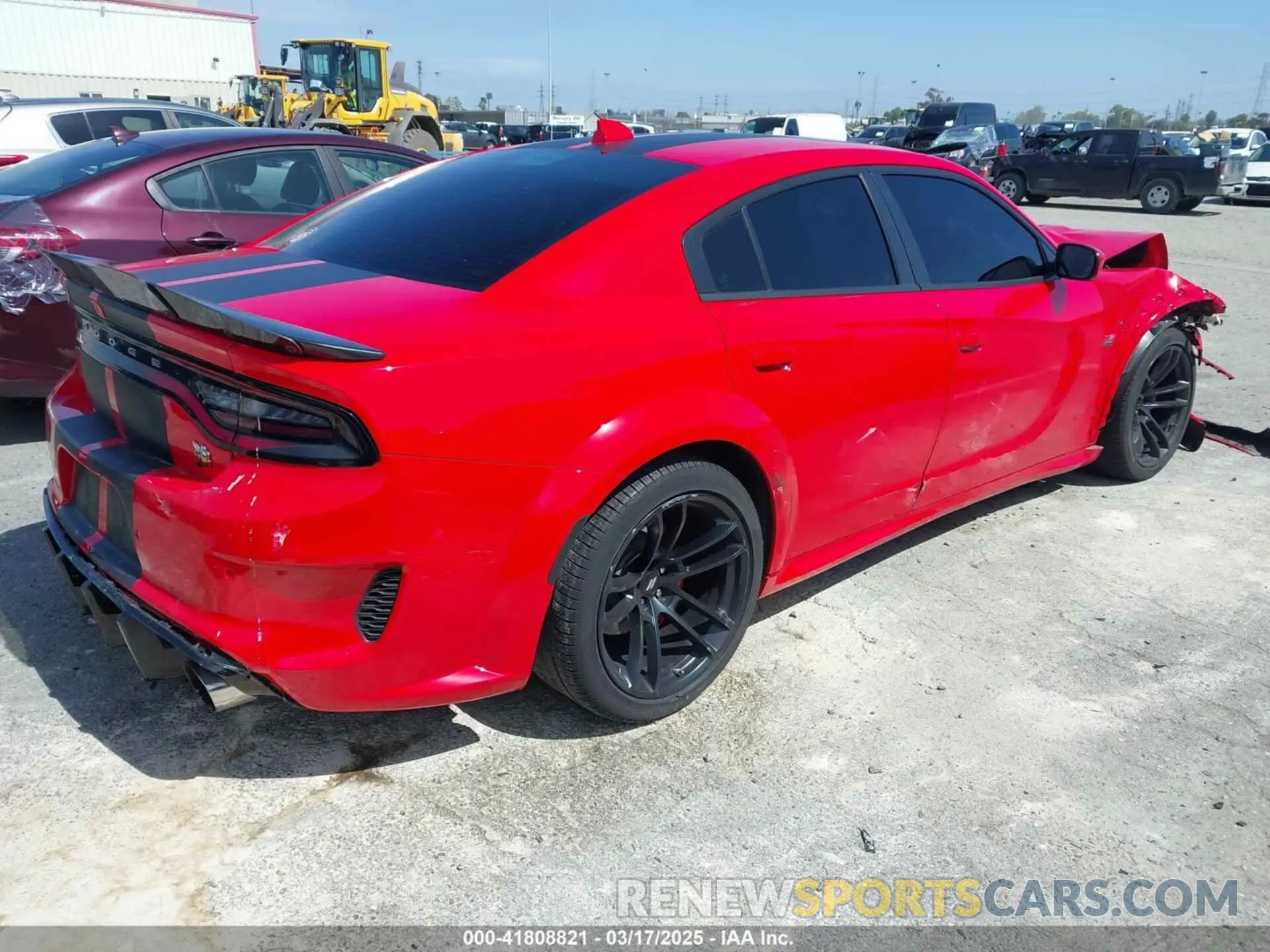 4 fotografías del automóvil dañado 2C3CDXGJ7NH229307 DODGE CHARGER 2022
