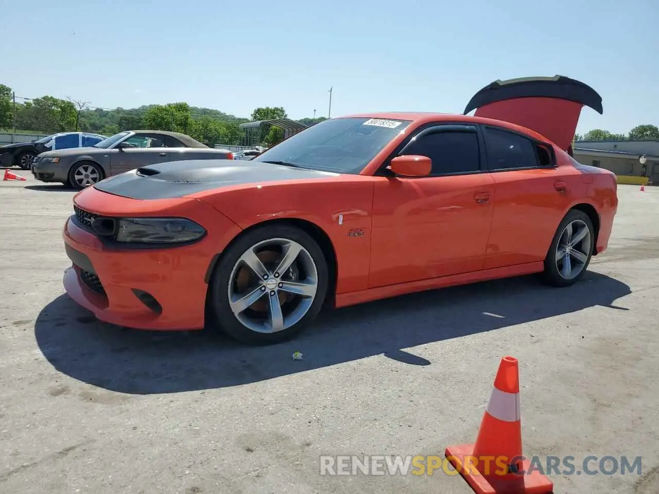 1 fotografías del automóvil dañado 2C3CDXGJ7NH257043 DODGE CHARGER 2022