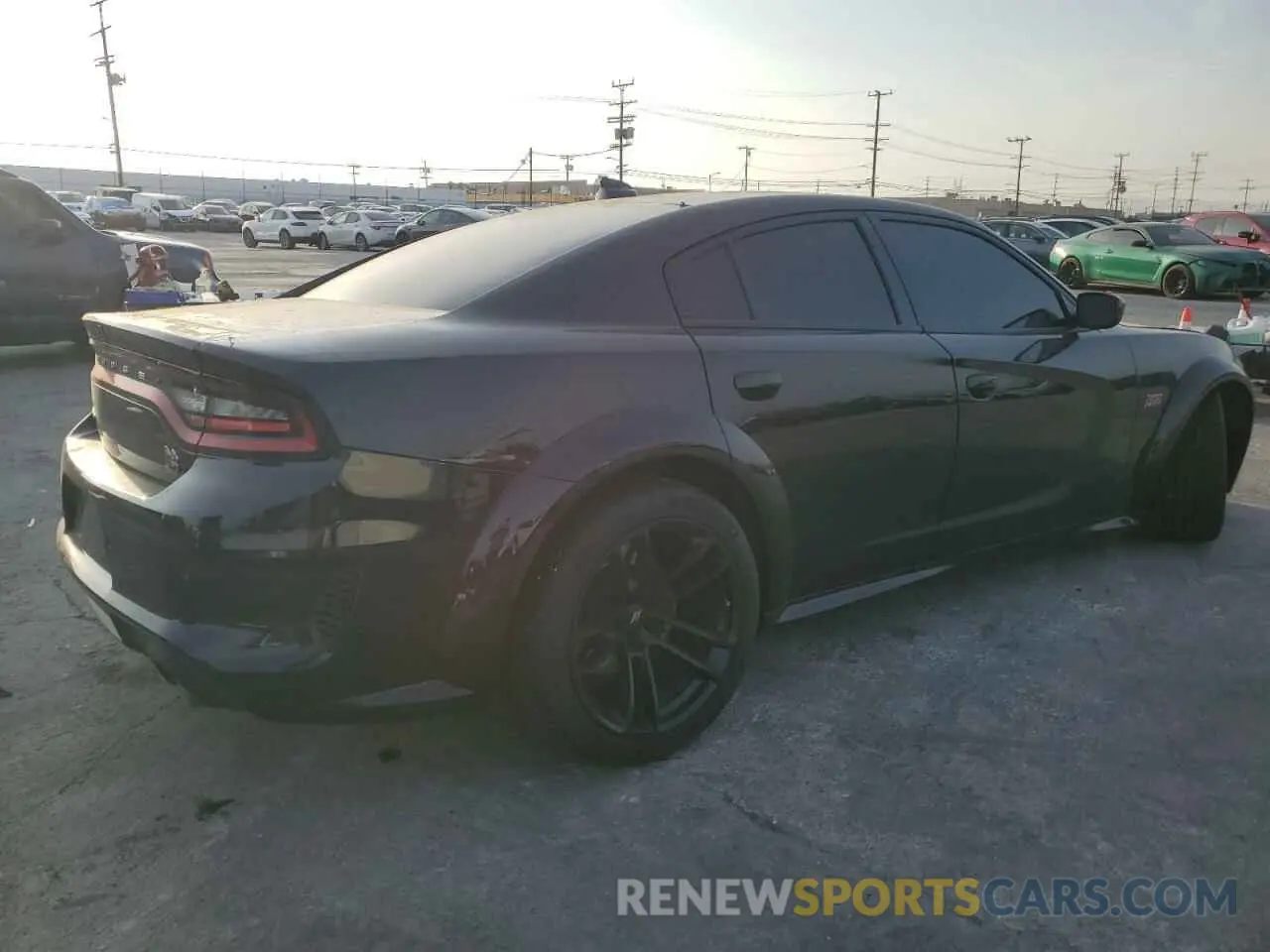 3 fotografías del automóvil dañado 2C3CDXGJ8NH130544 DODGE CHARGER 2022