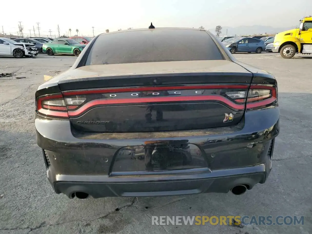 6 fotografías del automóvil dañado 2C3CDXGJ8NH130544 DODGE CHARGER 2022