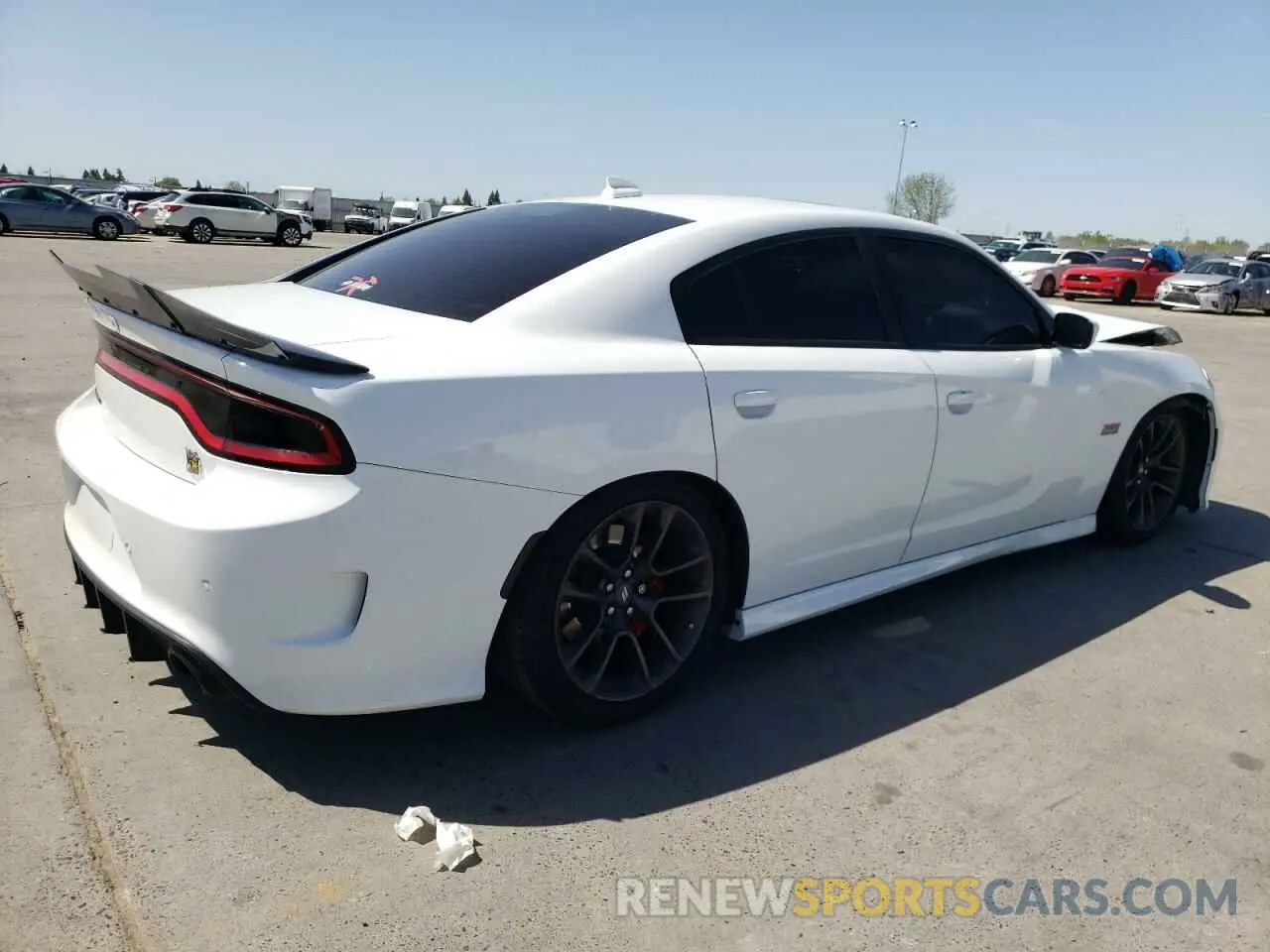 3 fotografías del automóvil dañado 2C3CDXGJ8NH246665 DODGE CHARGER 2022